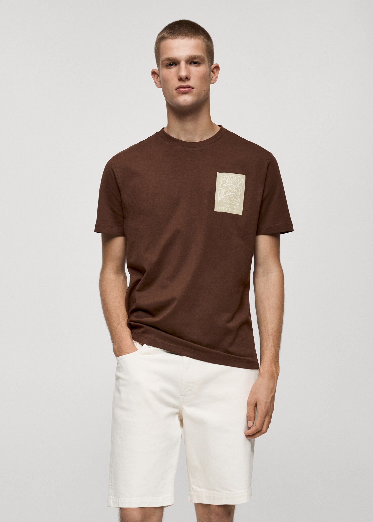 100% cotton printed t-shirt