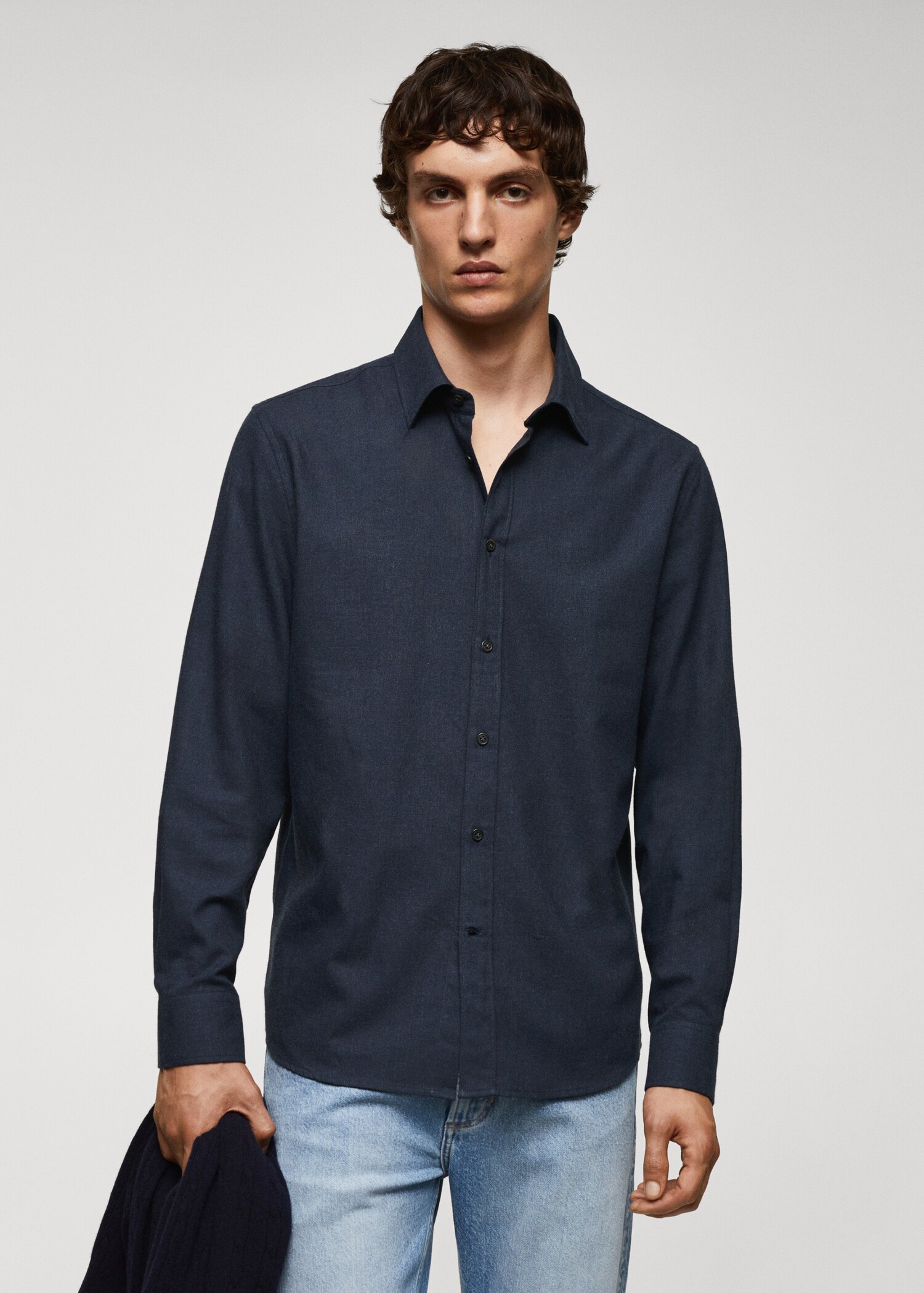 100% cotton fil-a-fil shirt