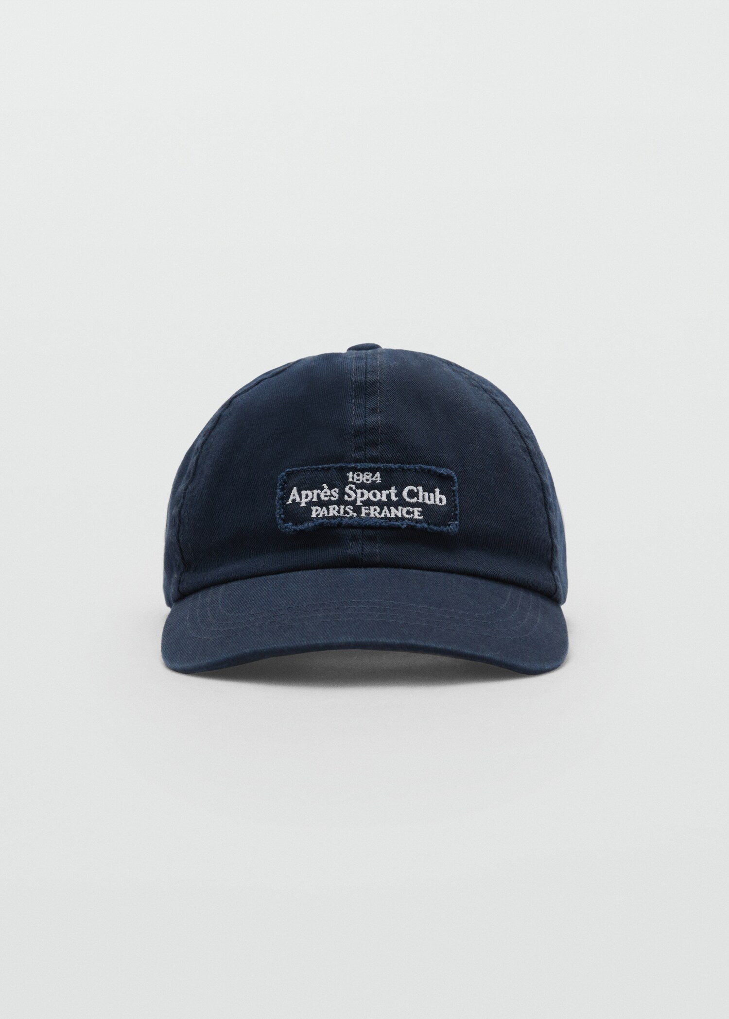 Embroidered message cap