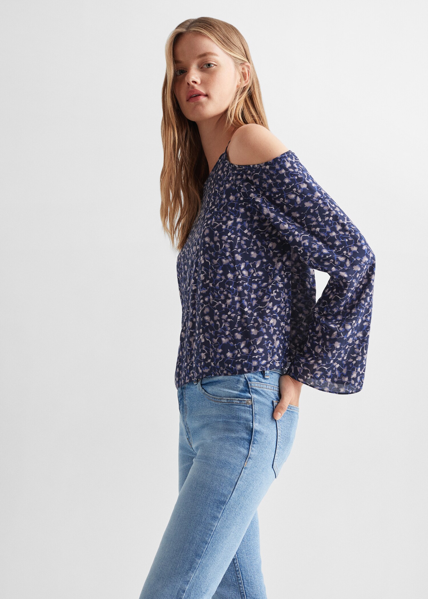 Printed blouse