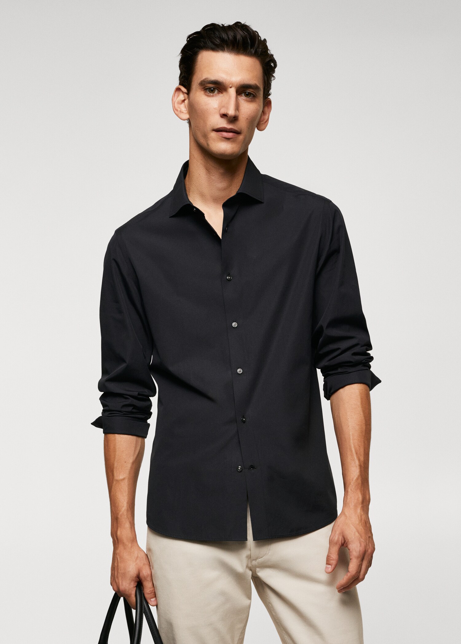 100% cotton slim fit shirt