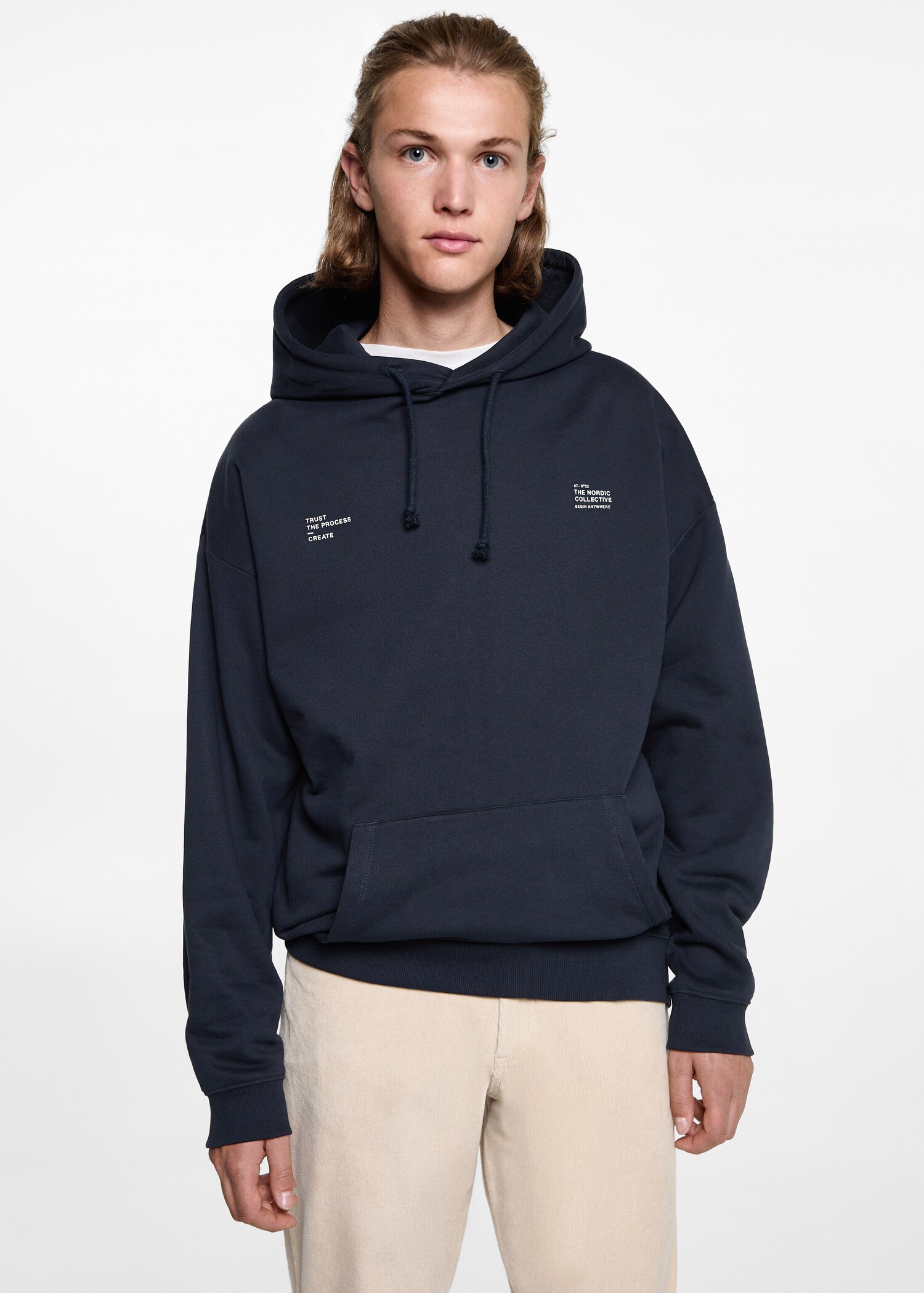 Printed hoodie