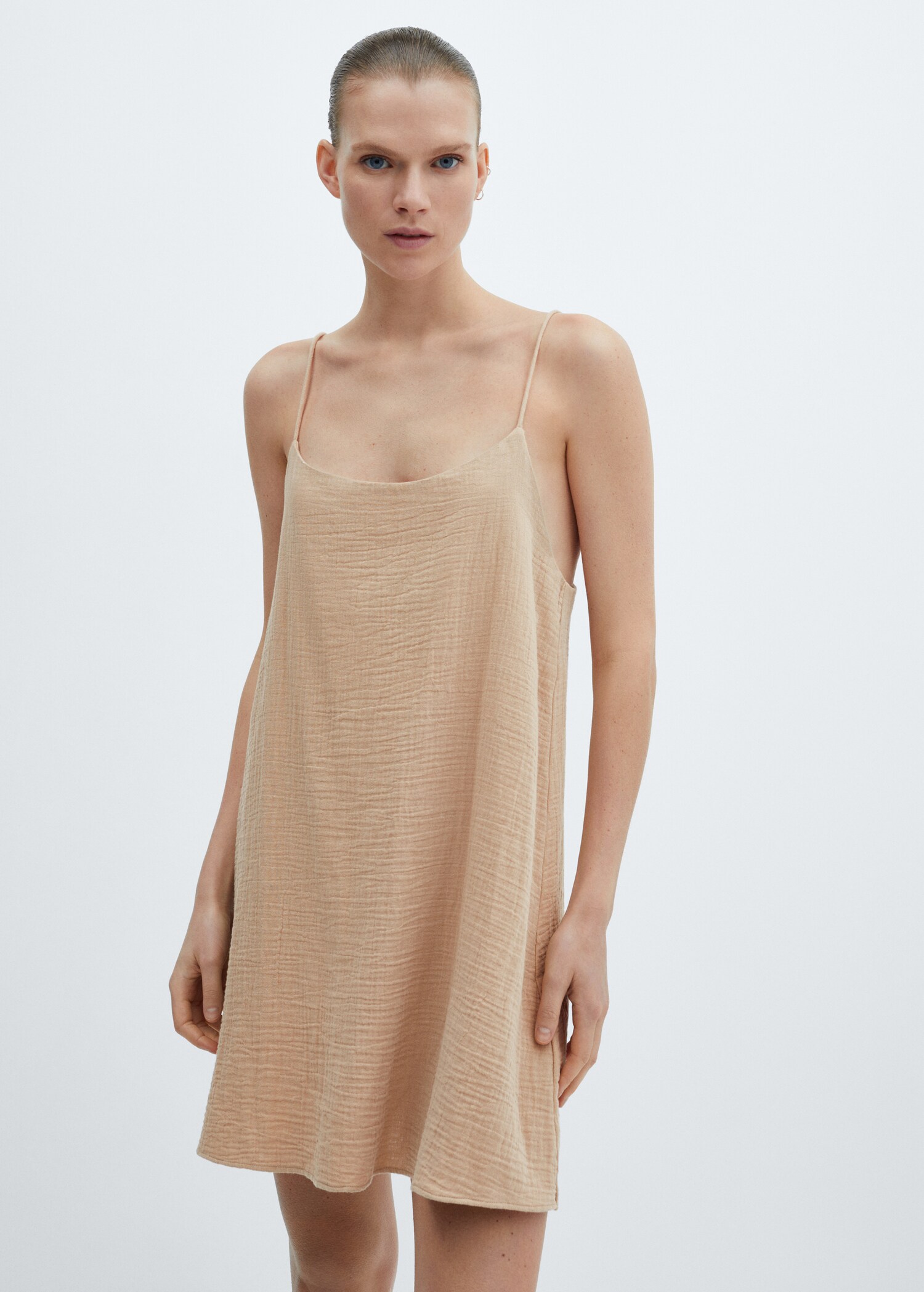 Cotton chiffon nightdress