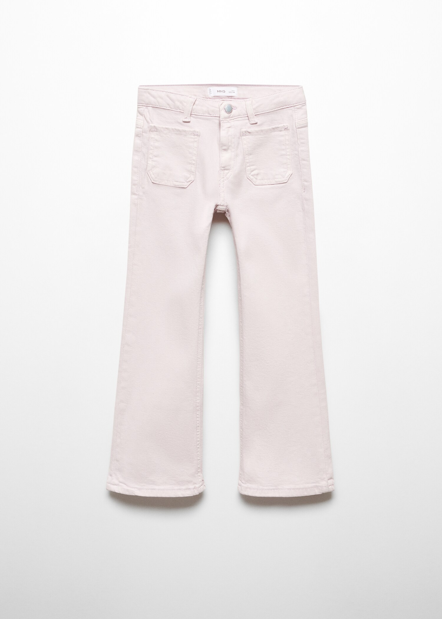 Flared jeans with pocket