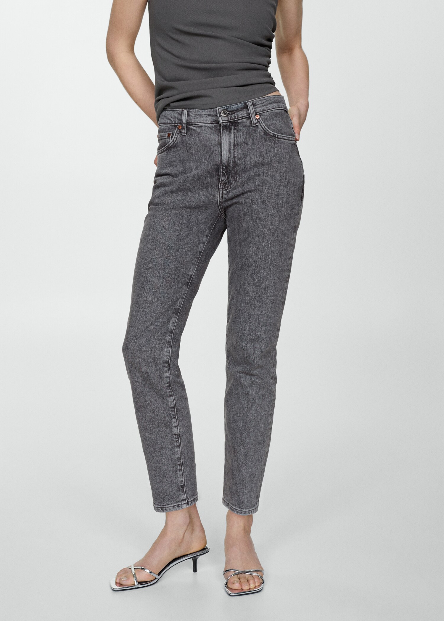 Claudia slim-fit cropped jeans