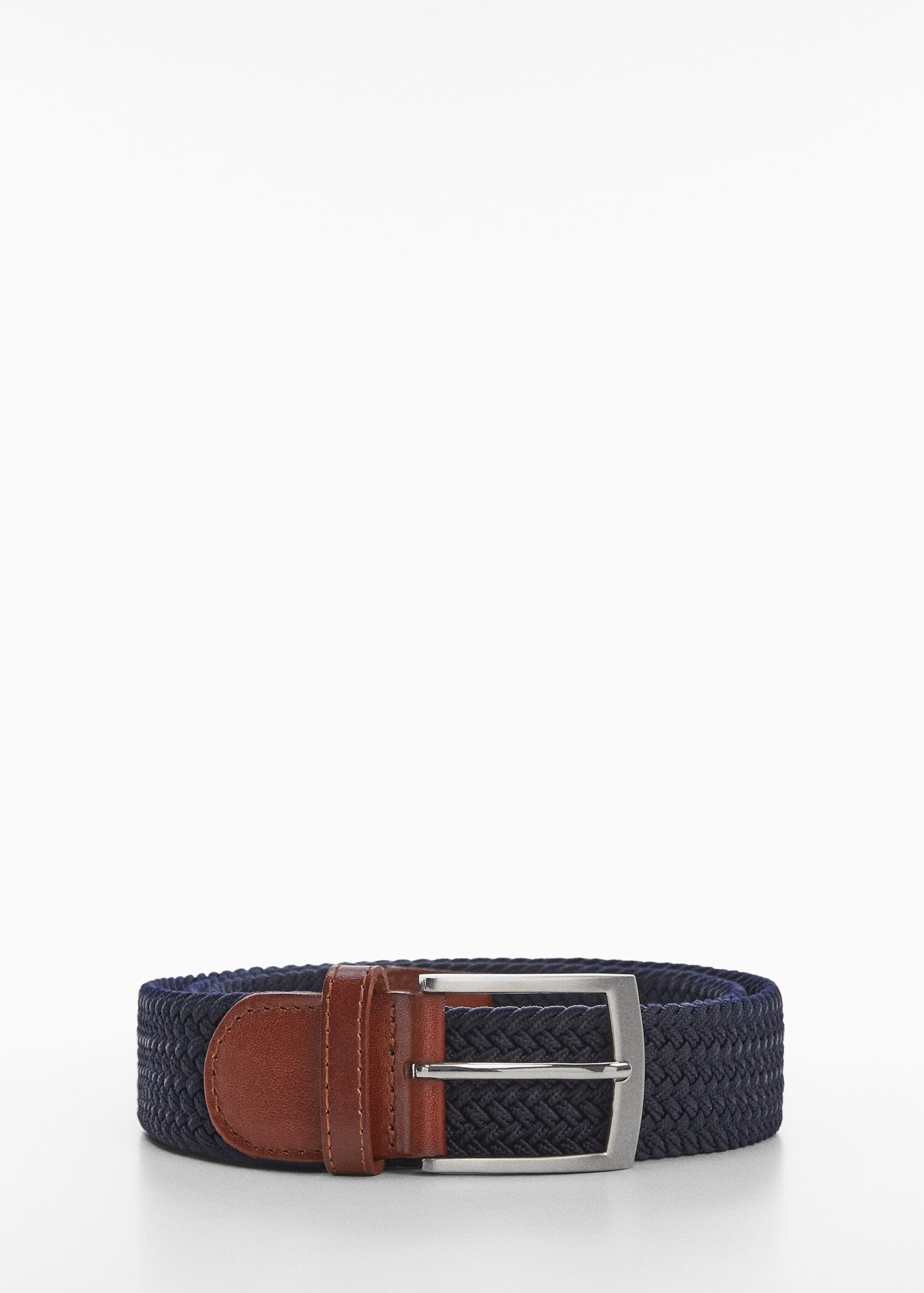 Braided elastic belt