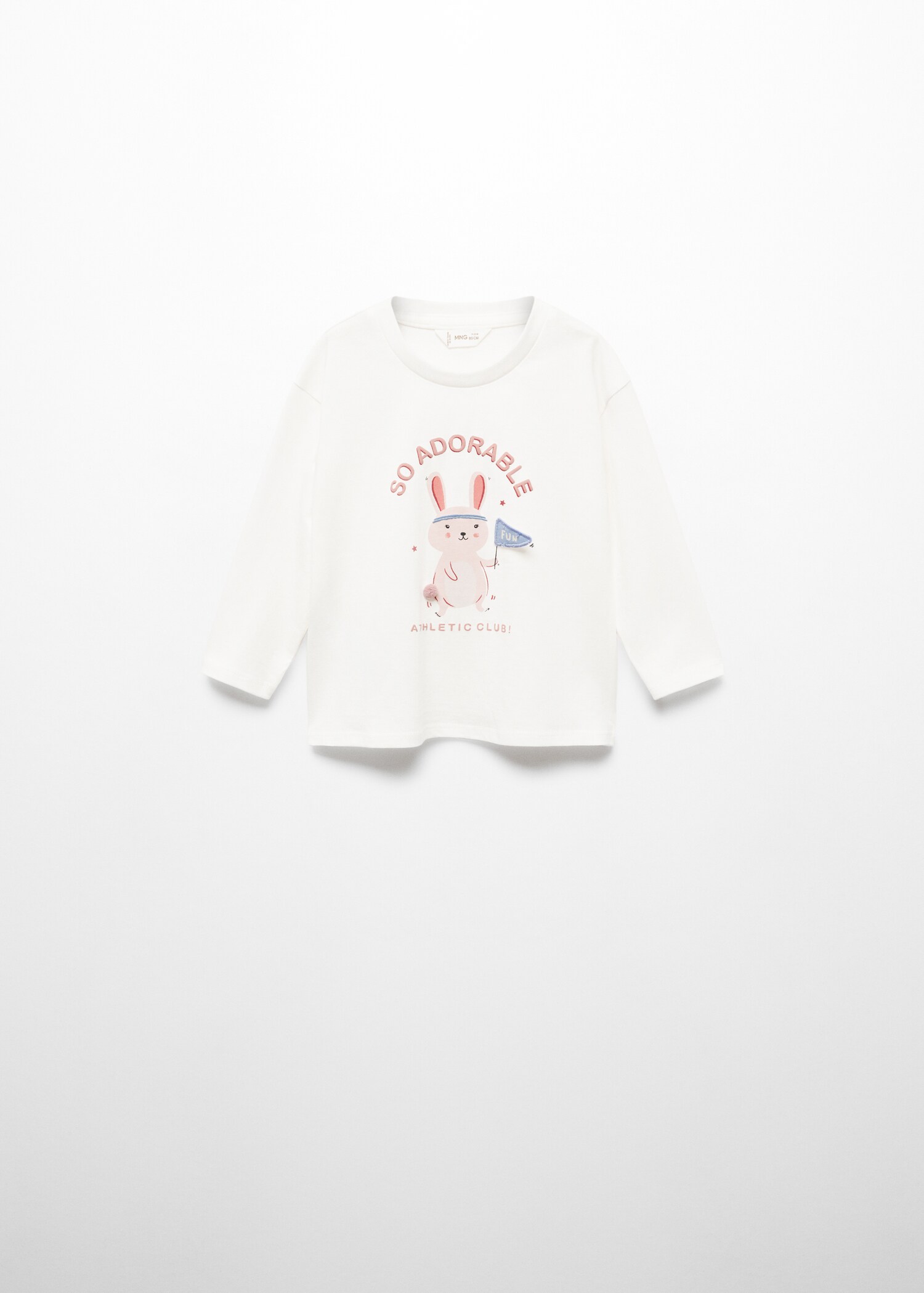 Printed cotton-blend T-shirt