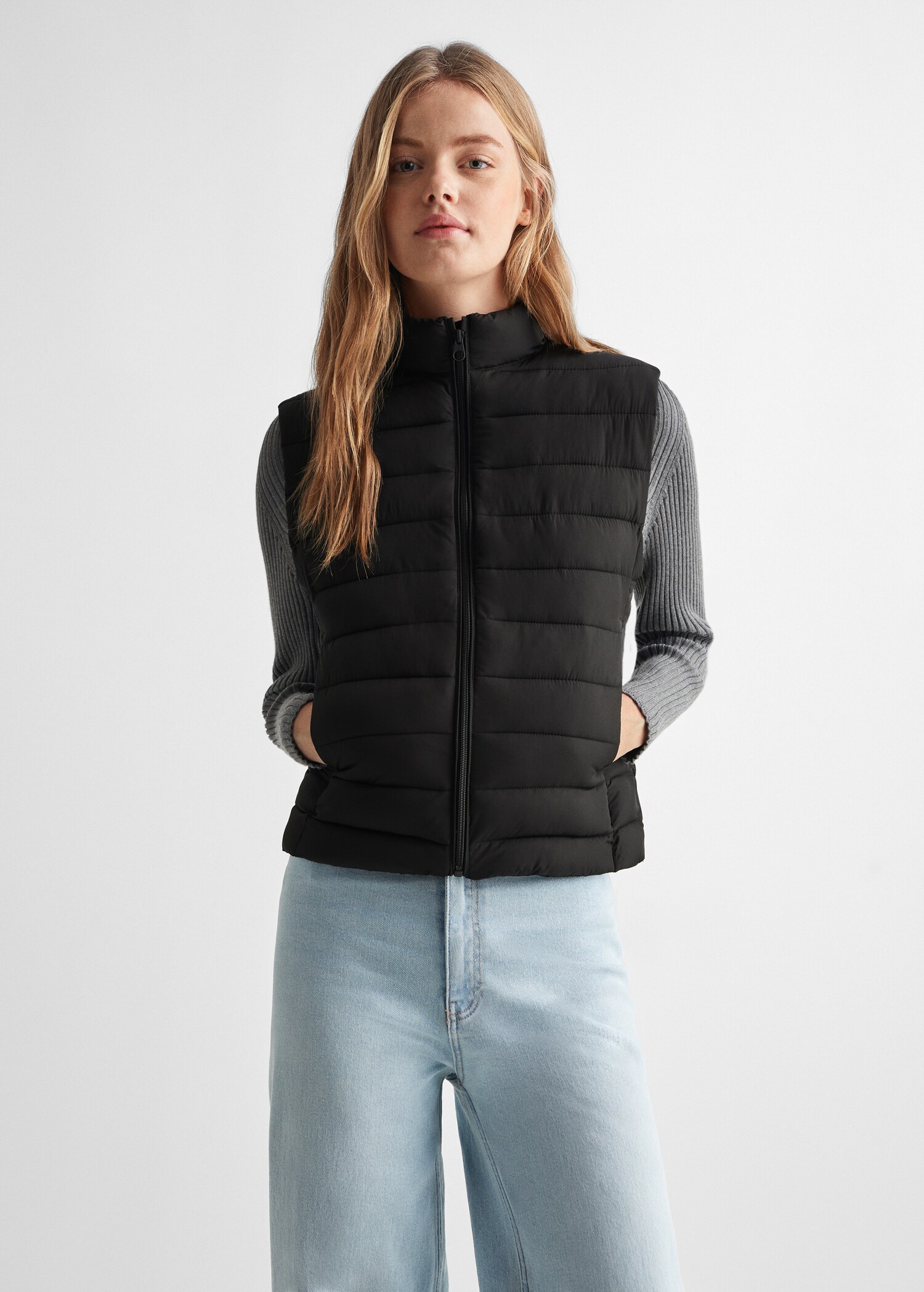 Quilted gilet