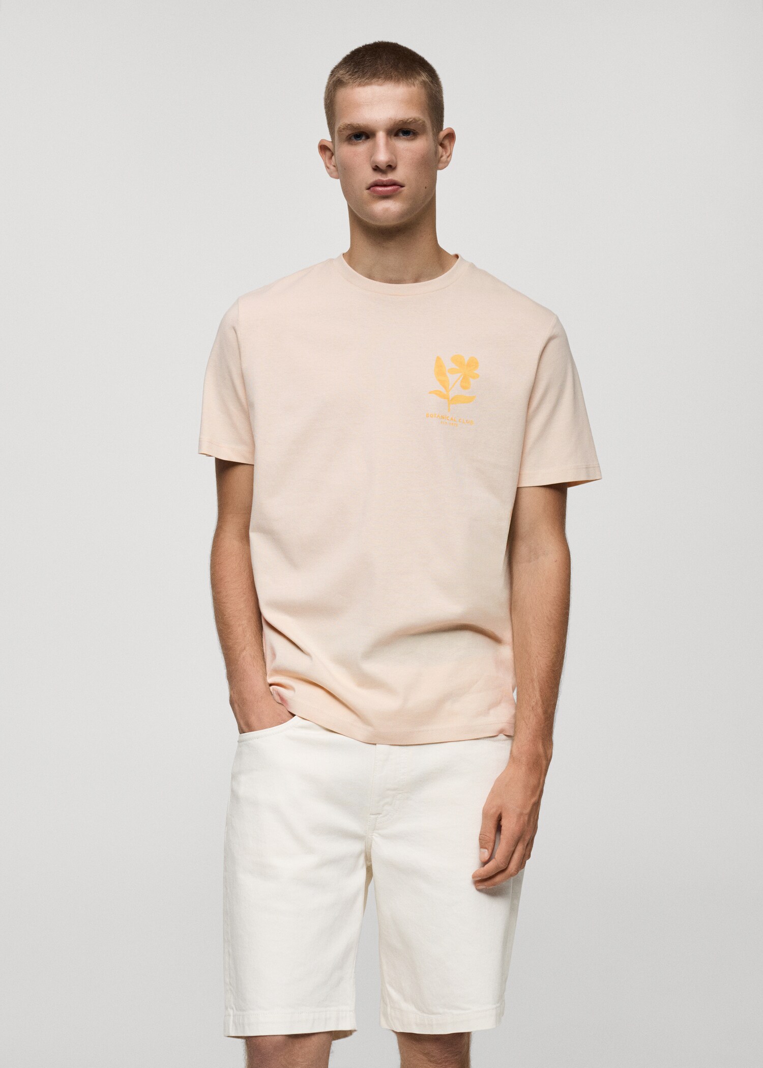 100% cotton printed t-shirt