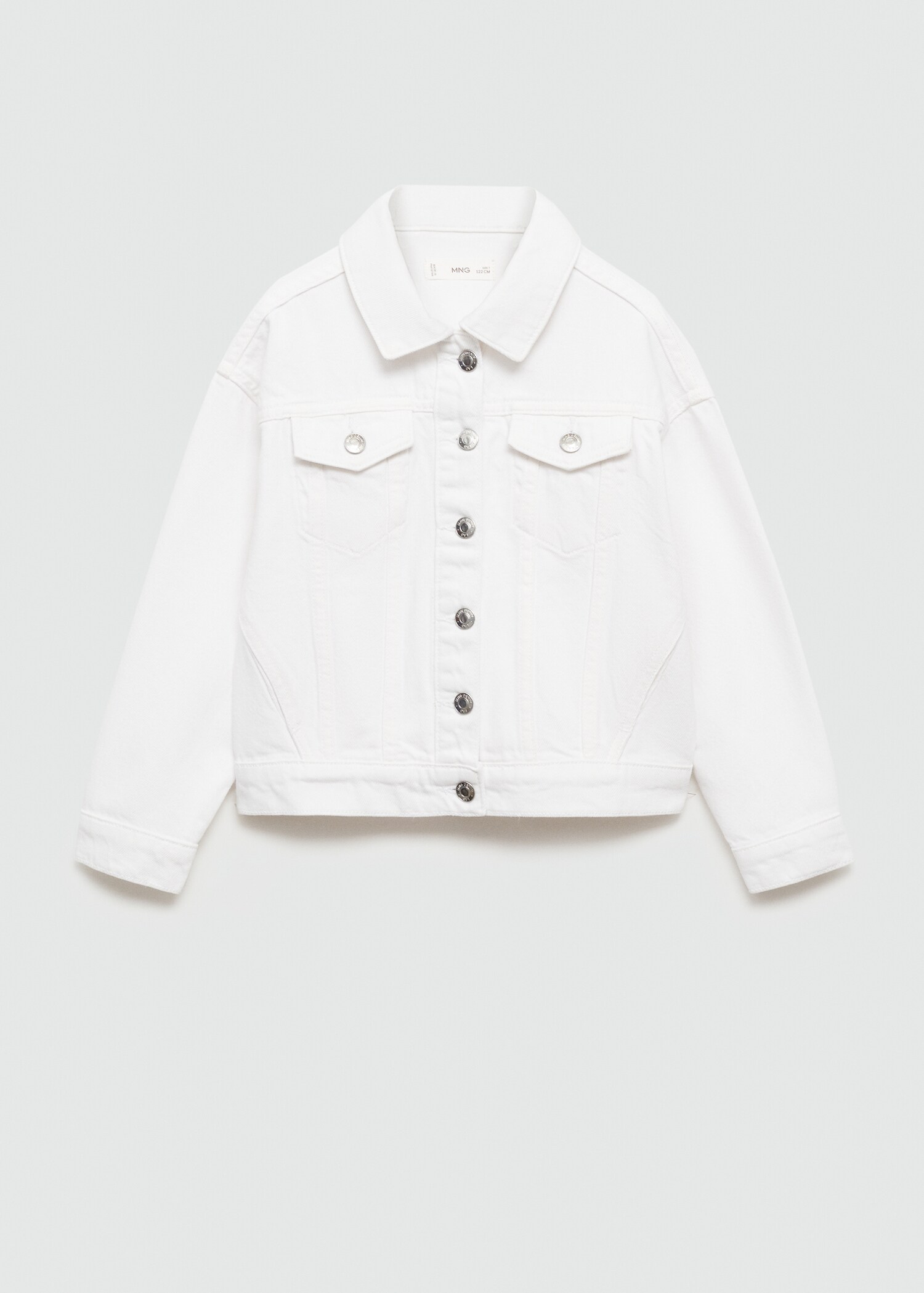 Pocketed denim jacket