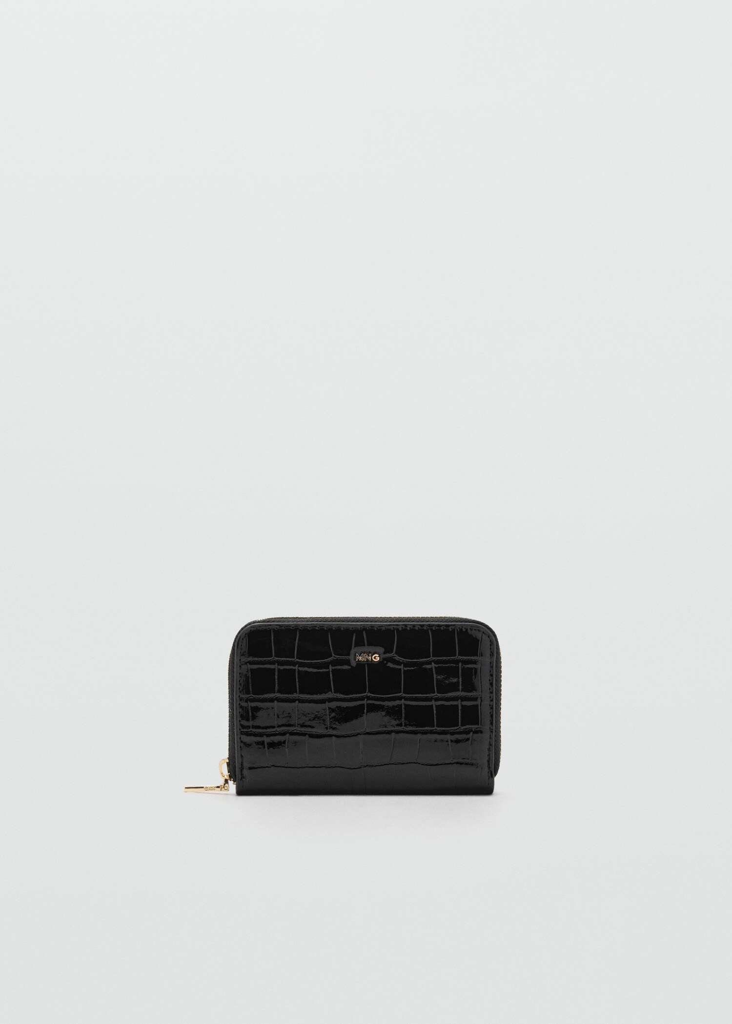 Crocodile-effect purse