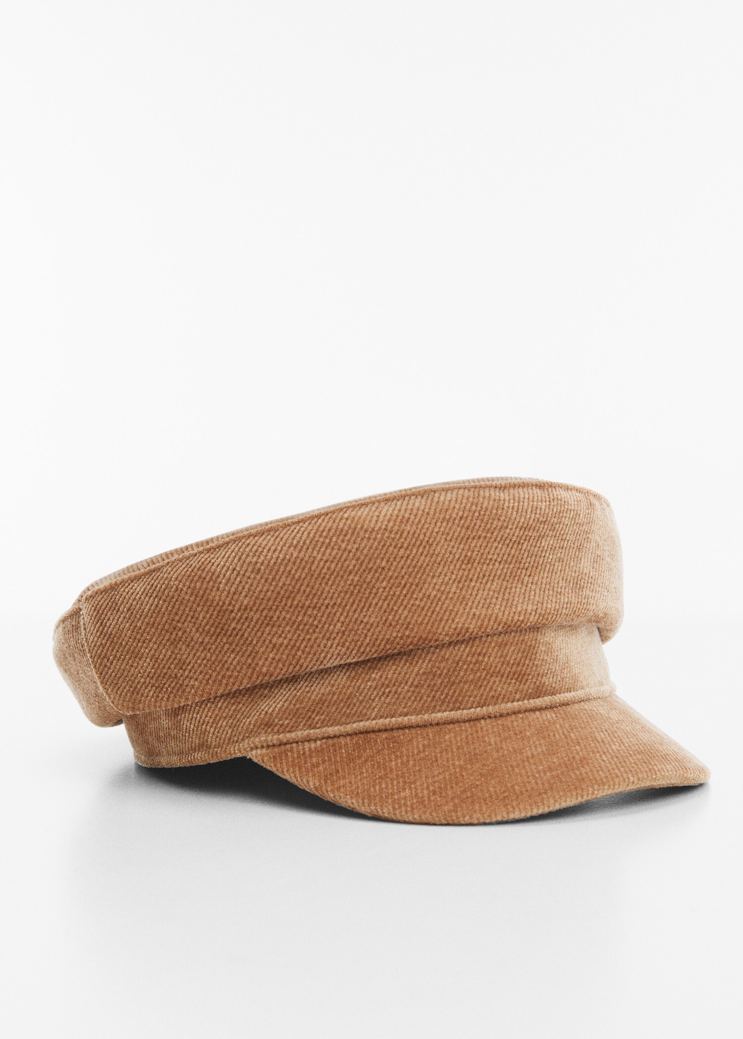 Corduroy baker cap