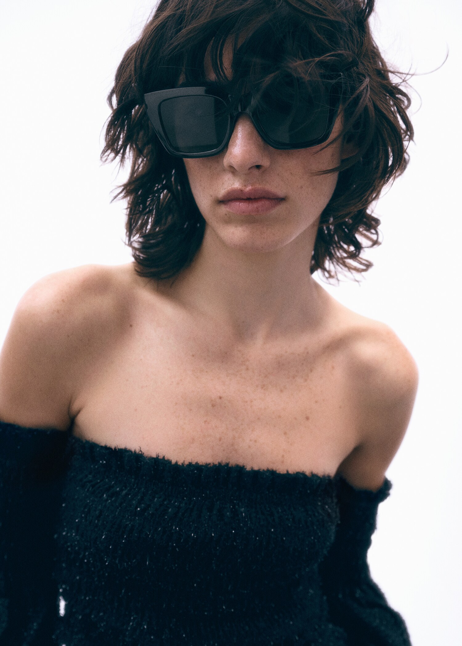 Squared frame sunglasses