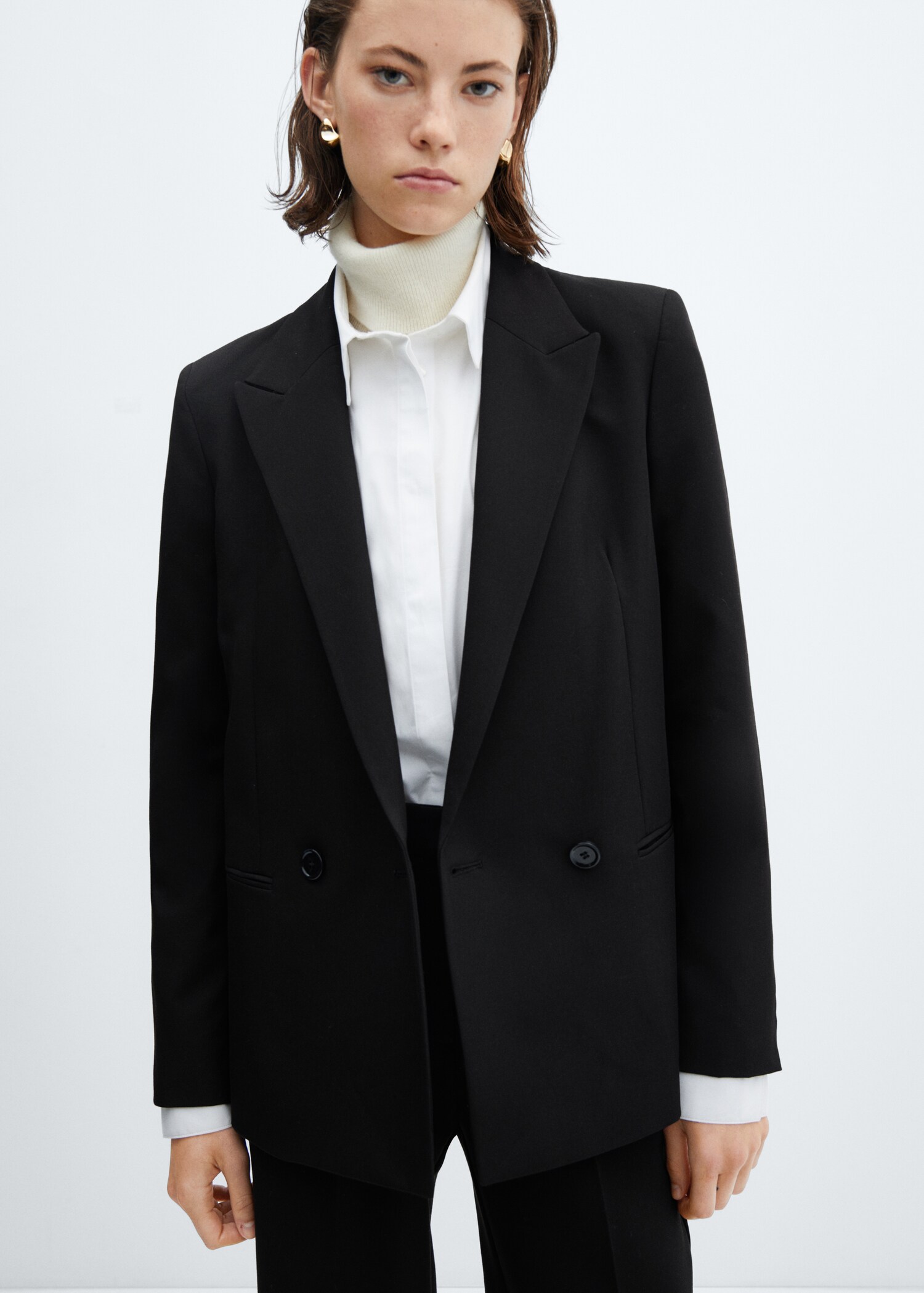Double-breasted blazer