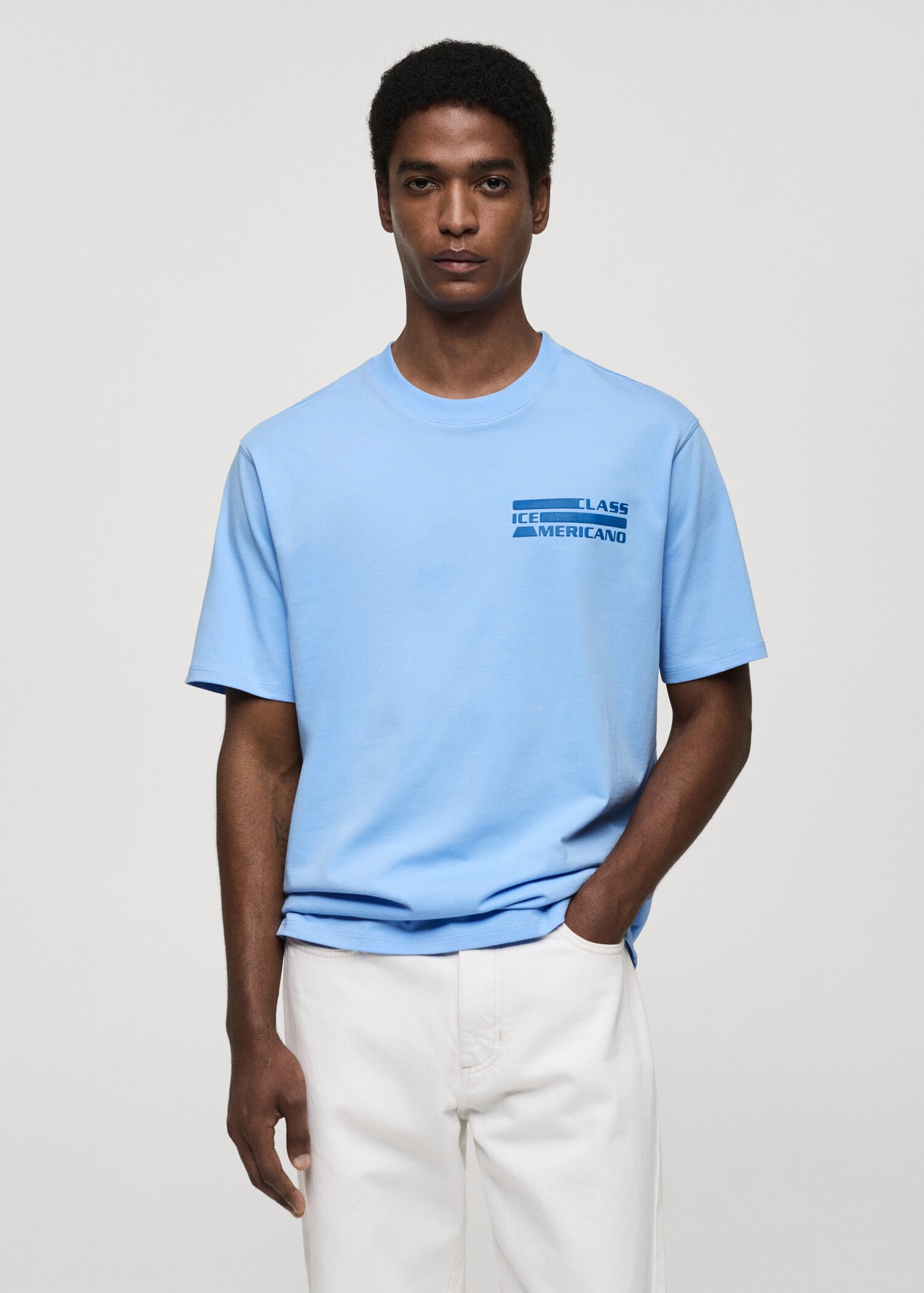 100% cotton printed t-shirt