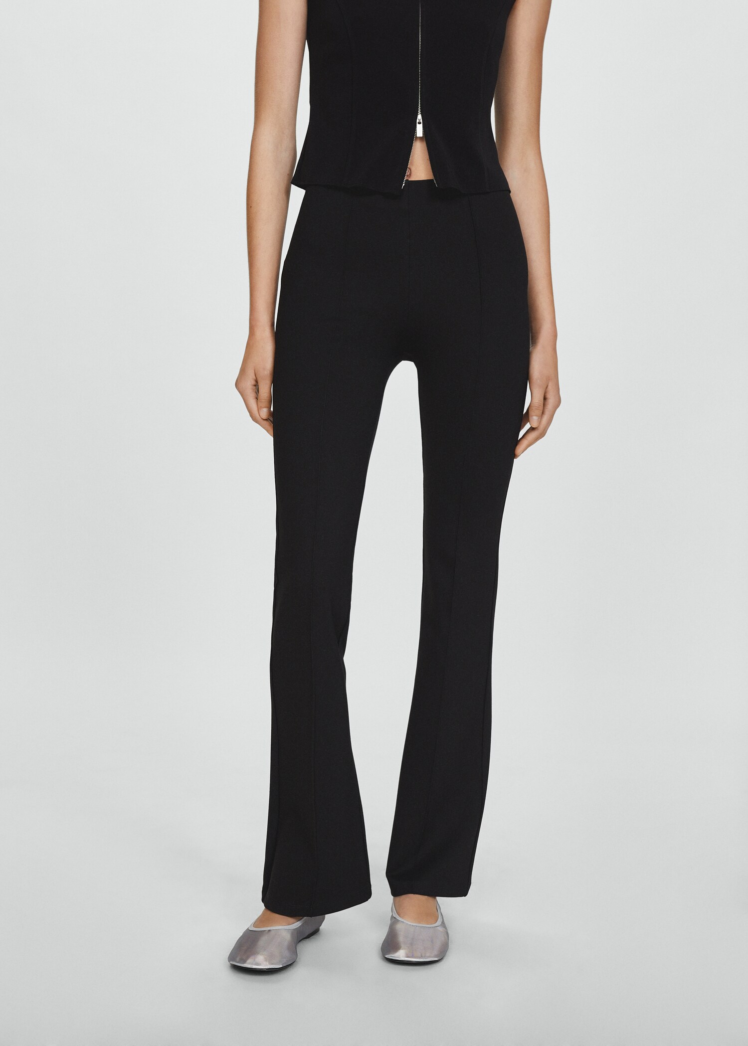 Flared leggings