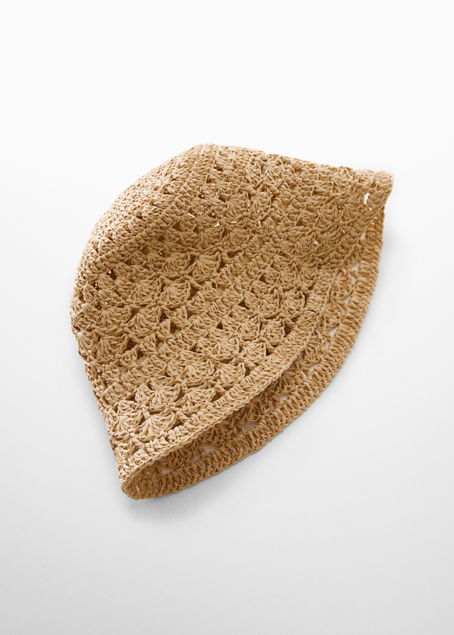 Natural fibre hat