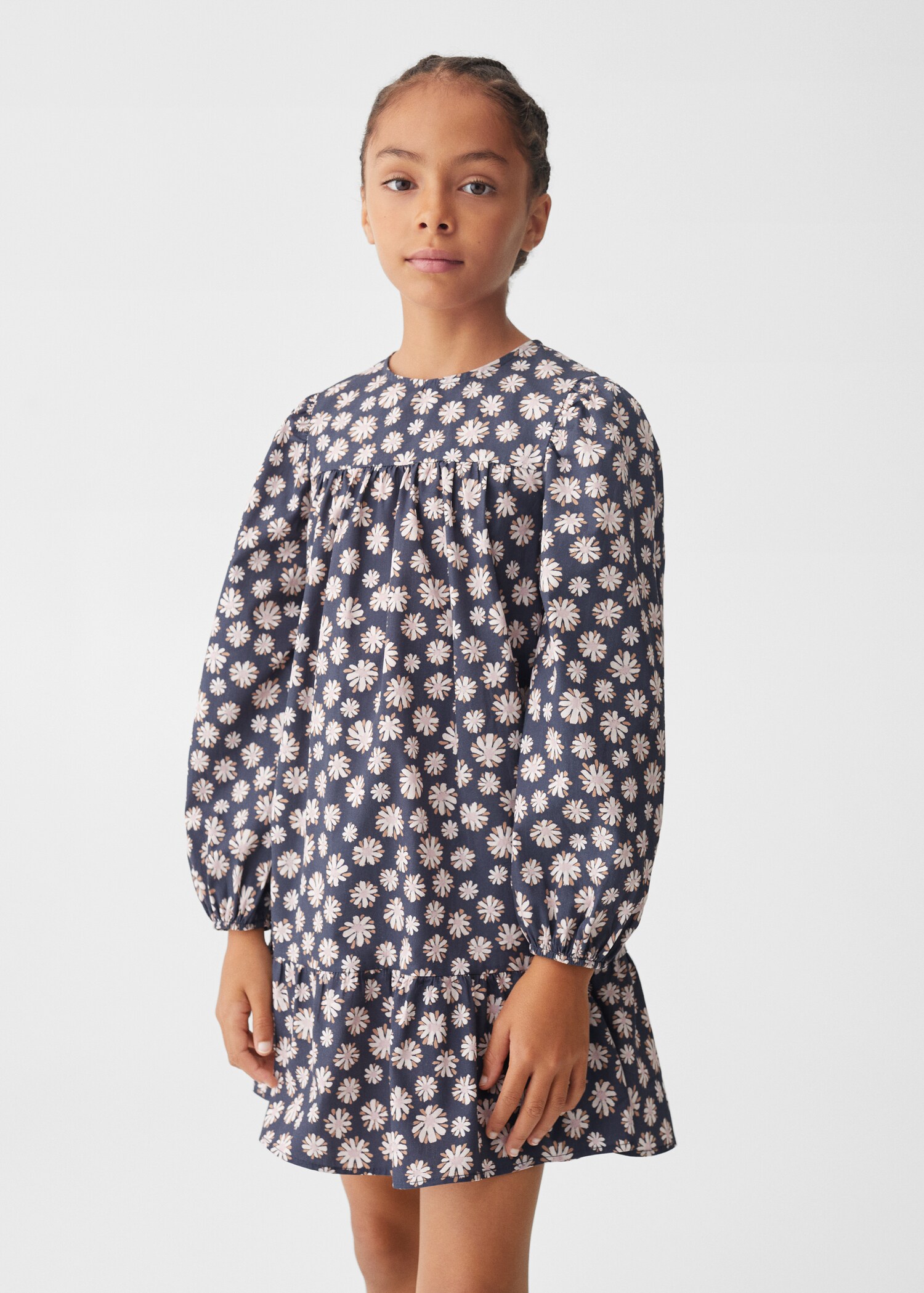 Flowers cotton dress