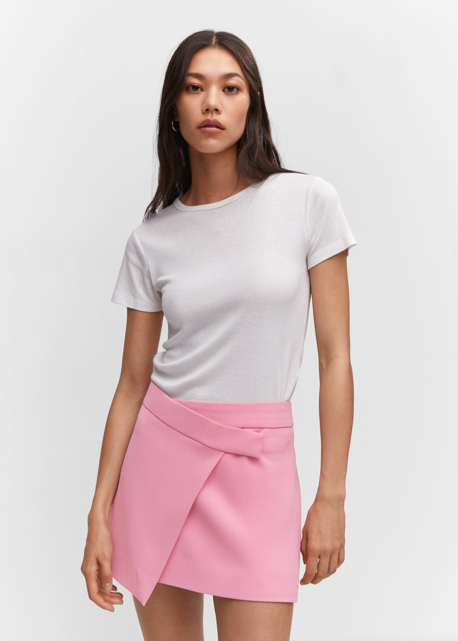 Wrap miniskirt