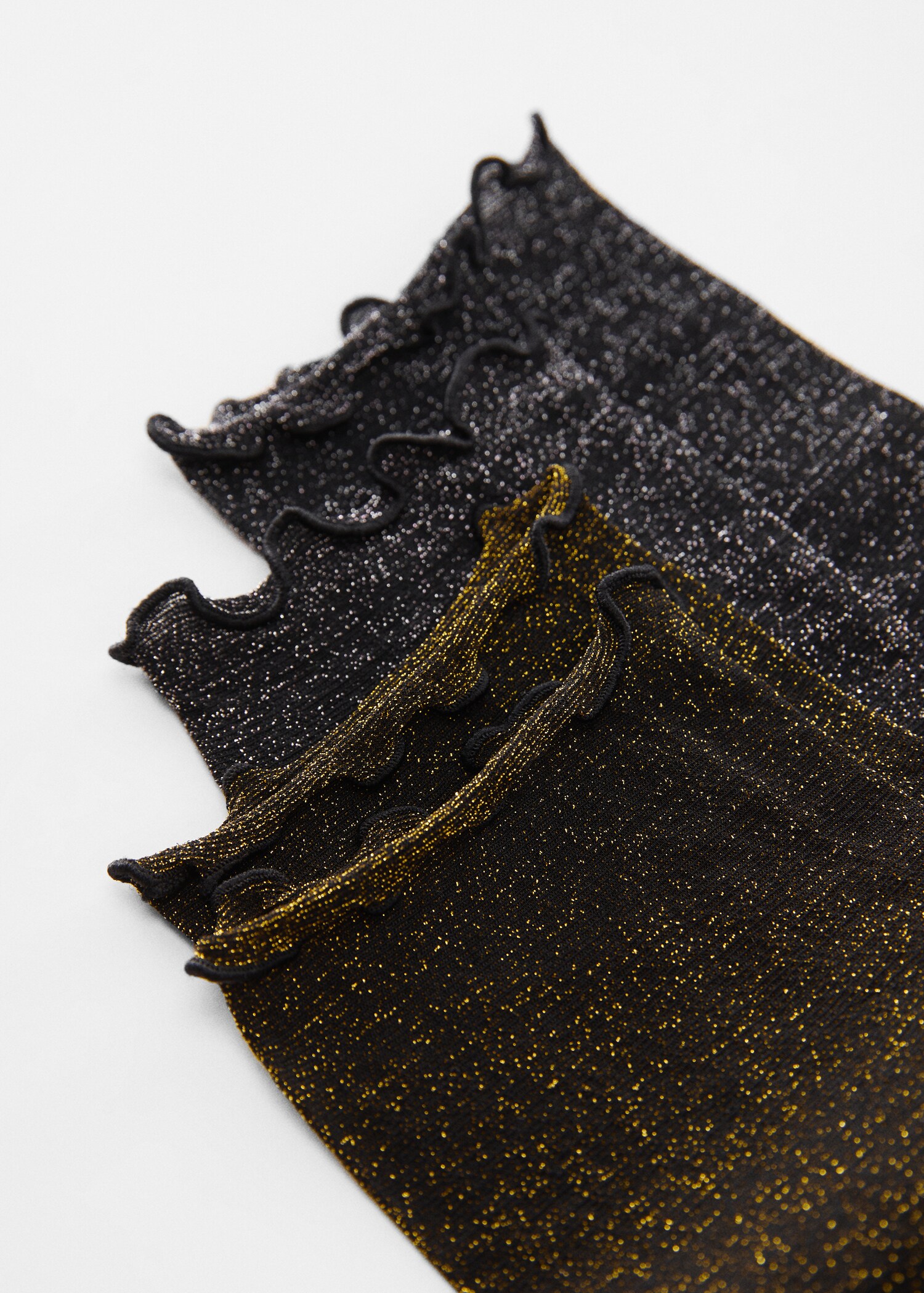 Lurex long socks