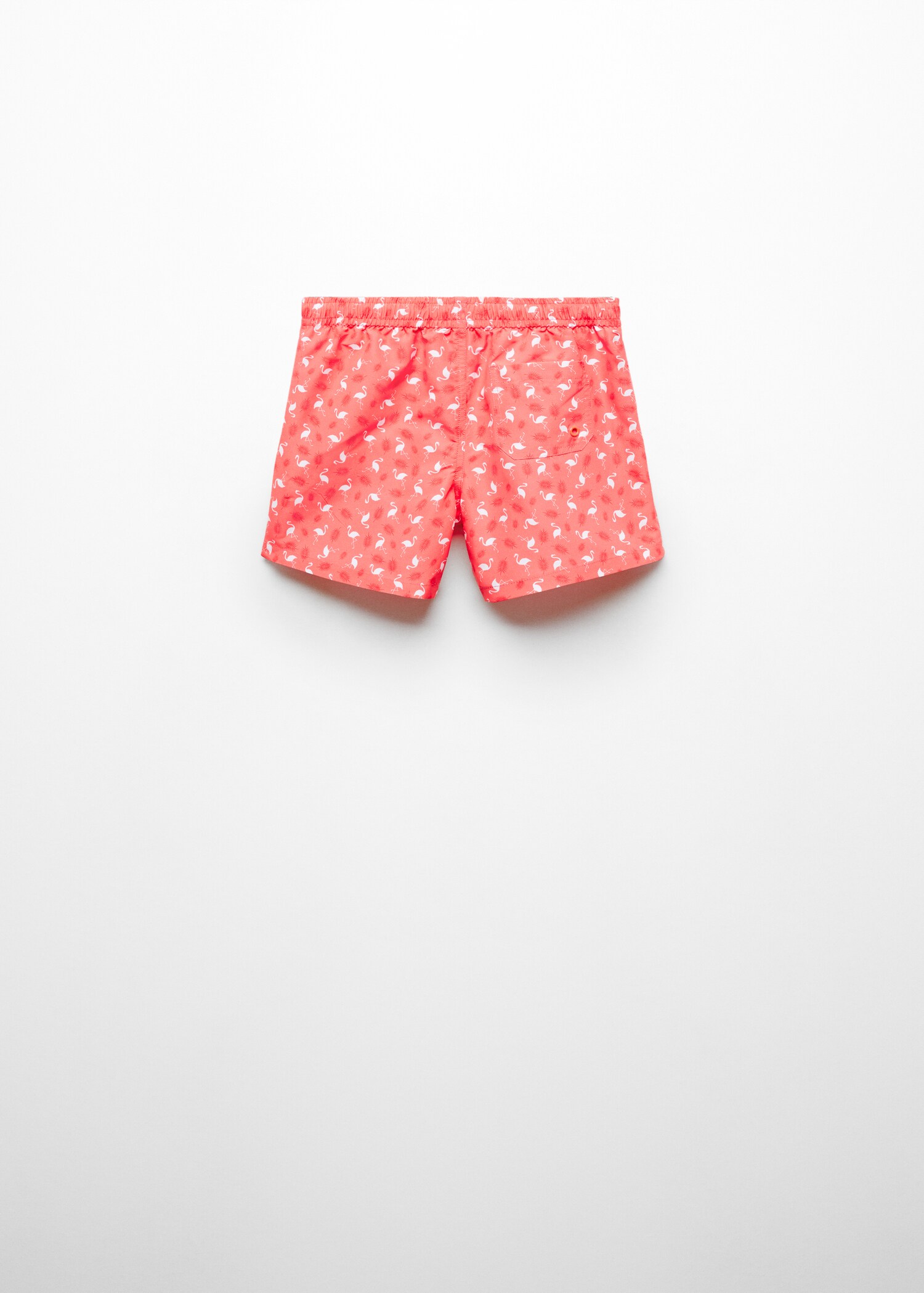 Flamingo-print swimsuit