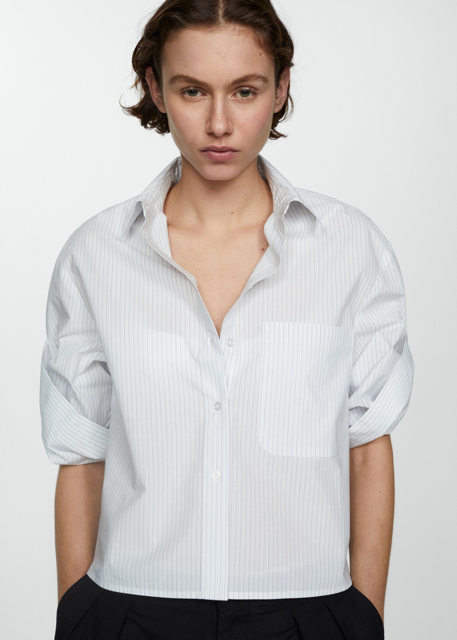 100% cotton striped shirt