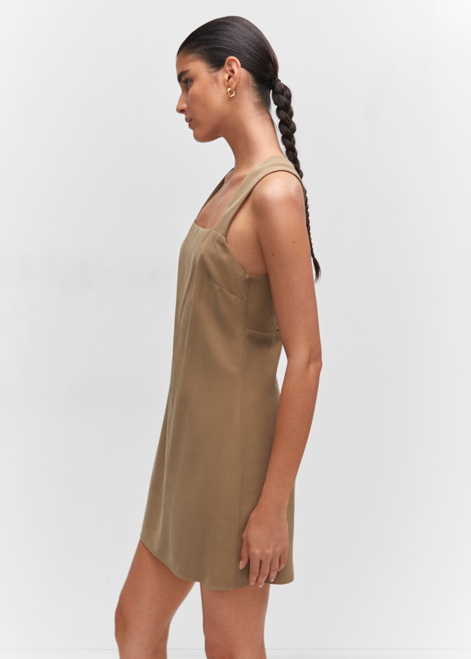 Wrap back dress
