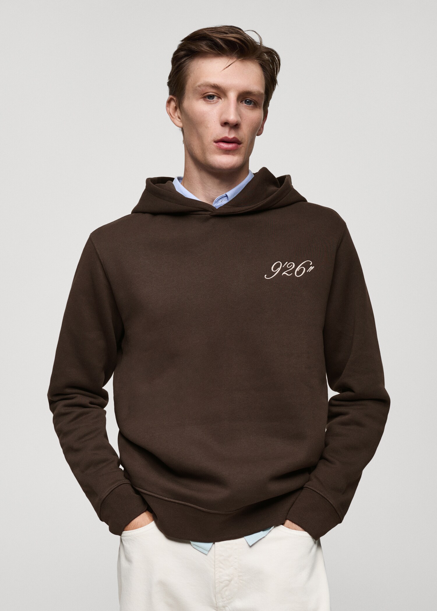 Embroidered hoodie