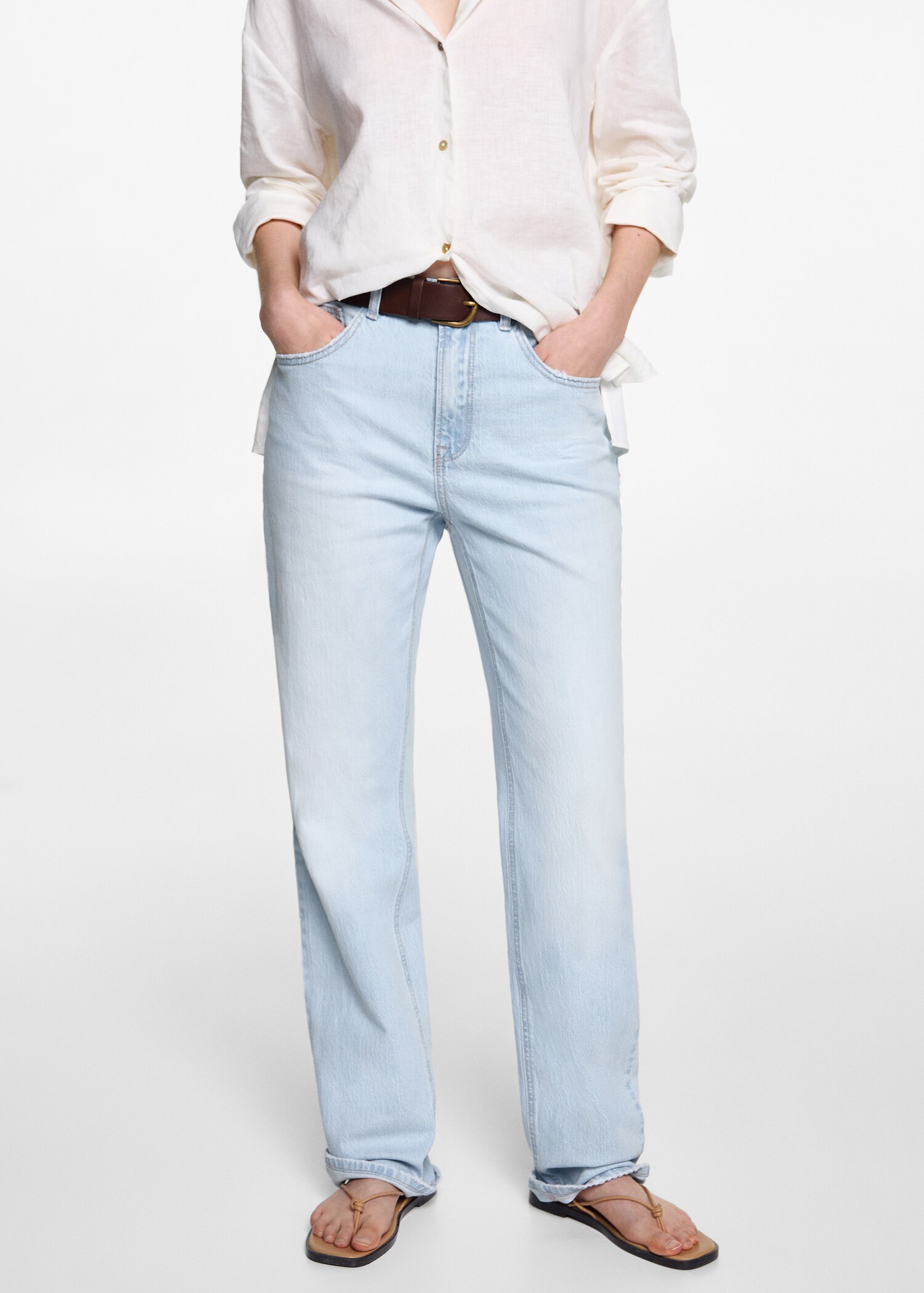 Straight fit jeans