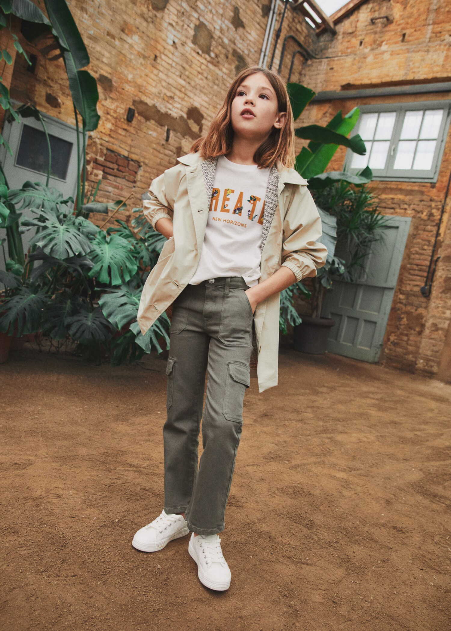 Pocket cargo jeans
