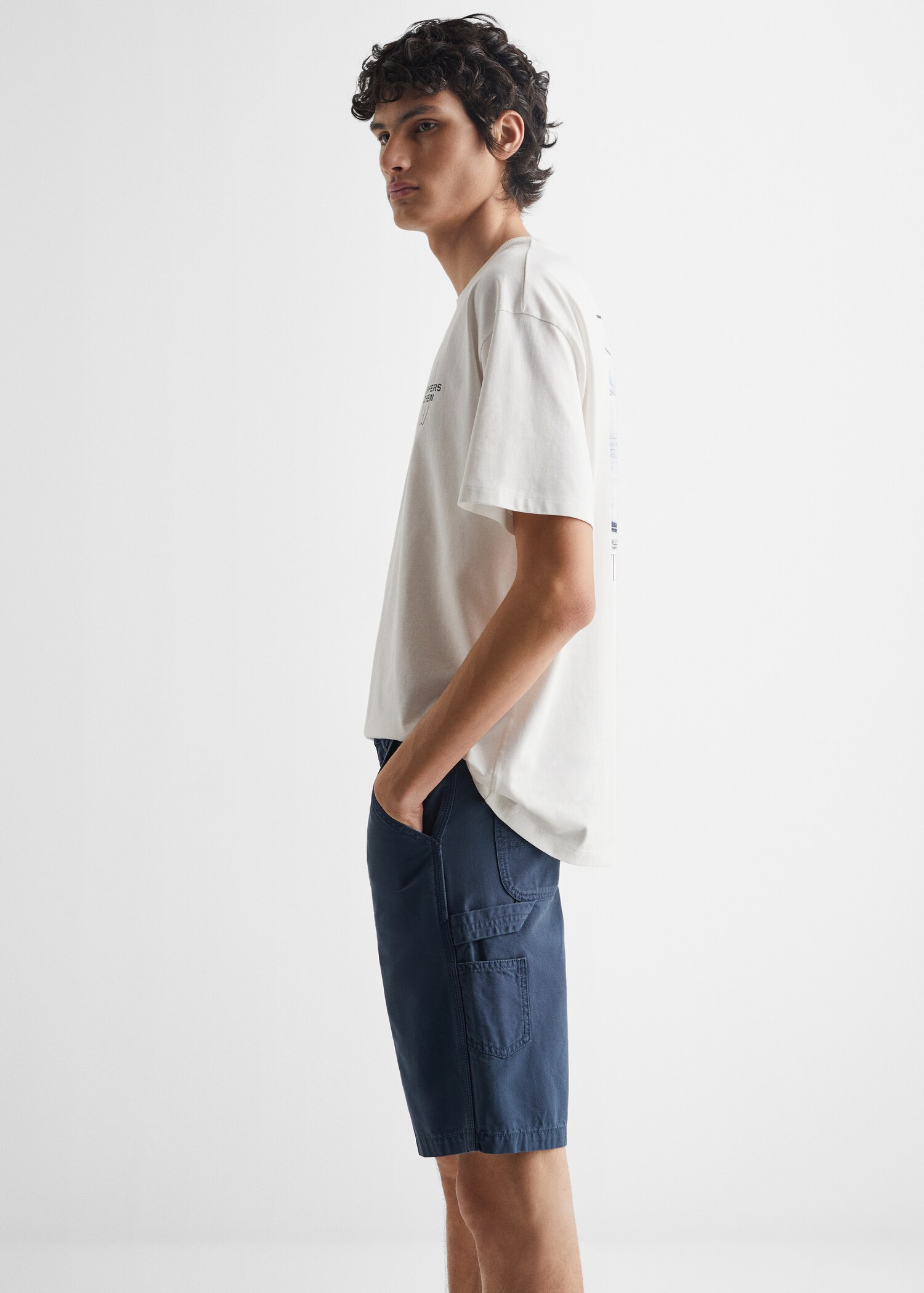 Cotton Bermuda shorts