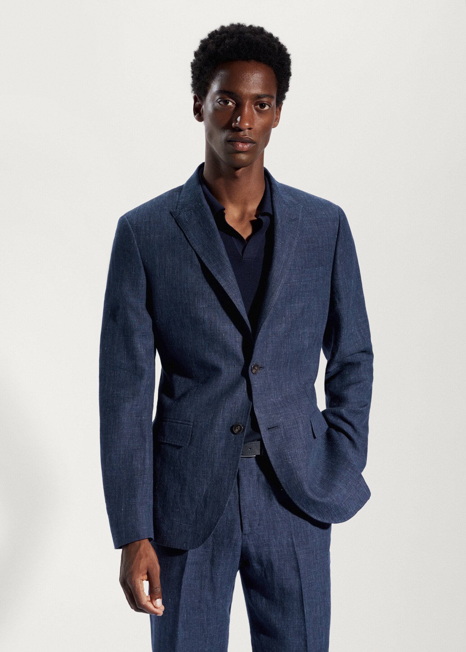 Blazer suit 100% linen