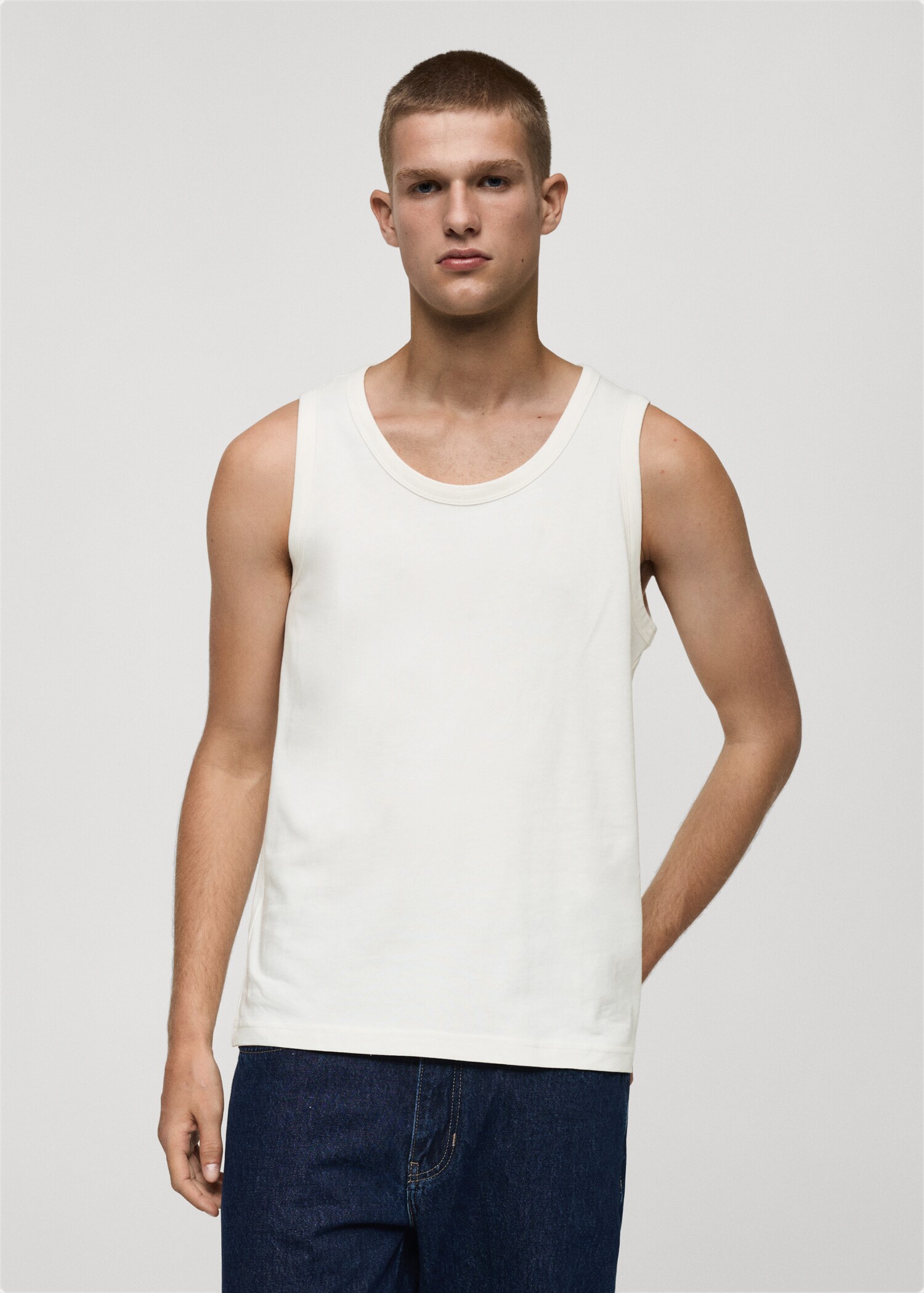 100% cotton tank top