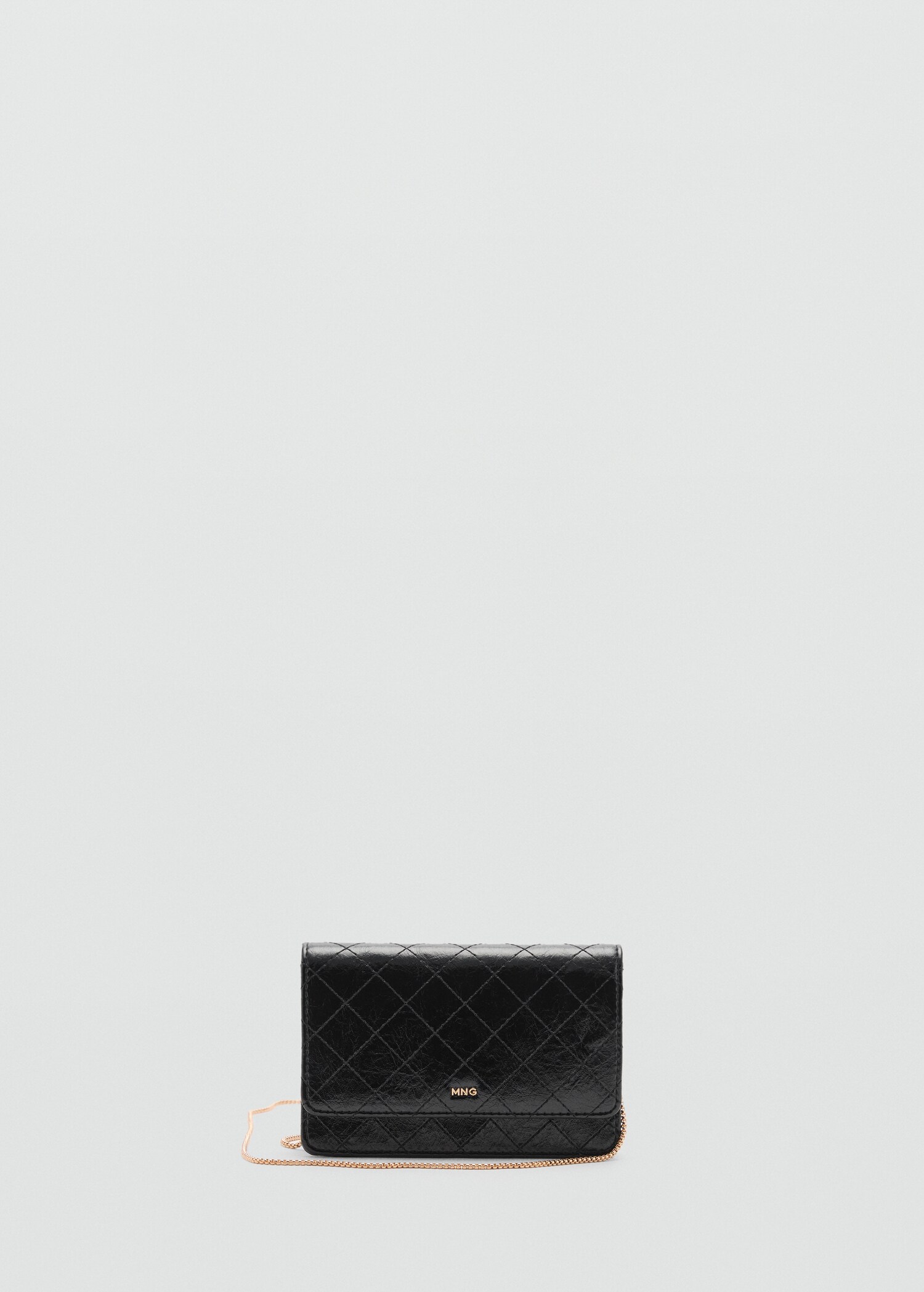 Flap chain bag