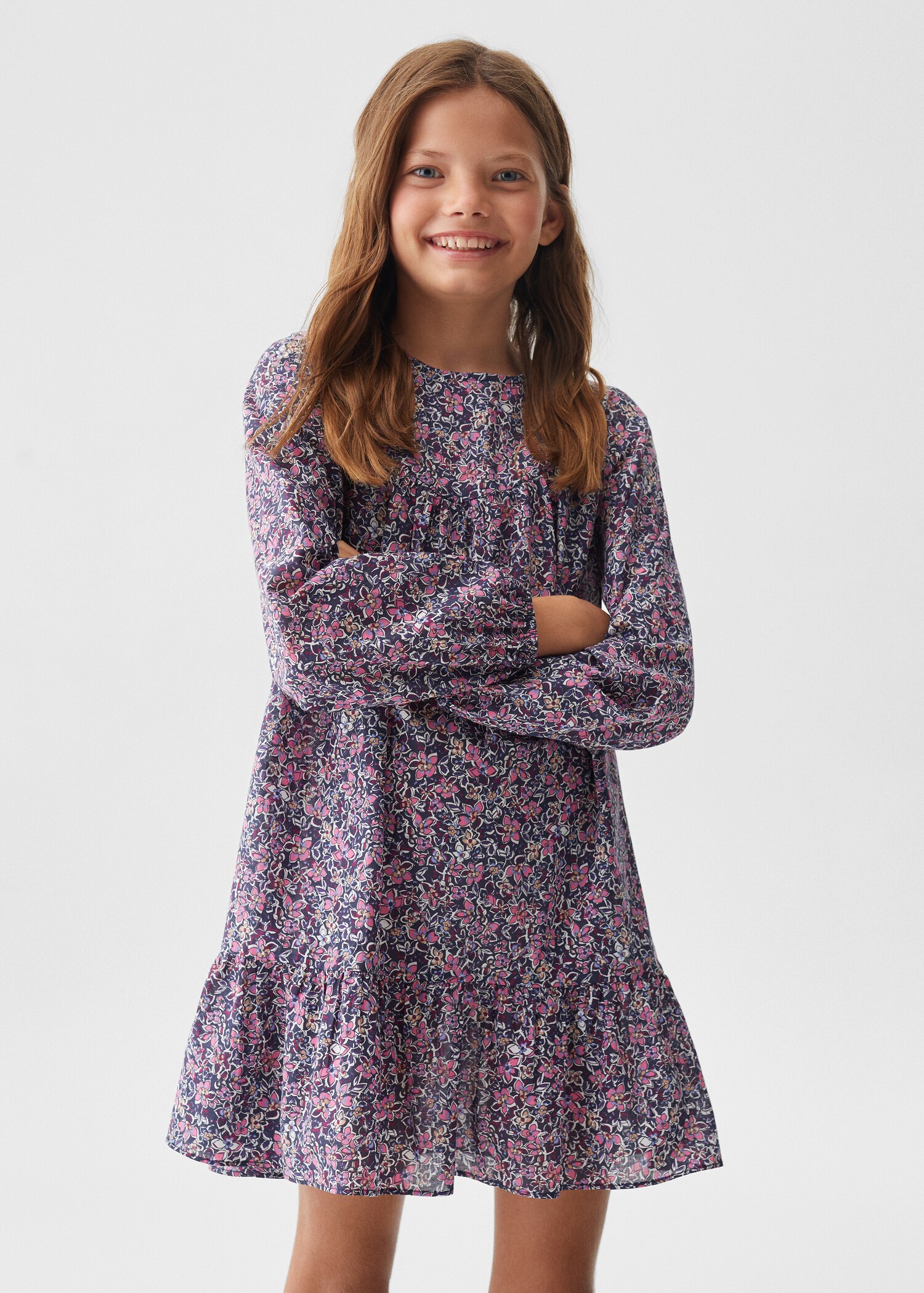 Floral print dress