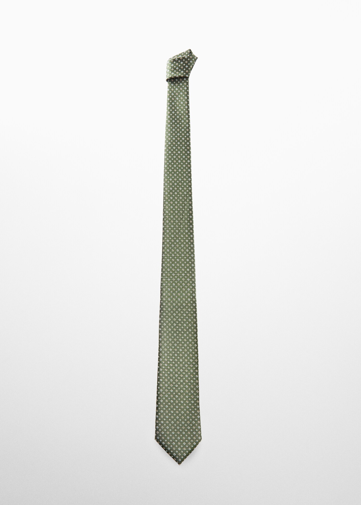 Geometric patterned tie