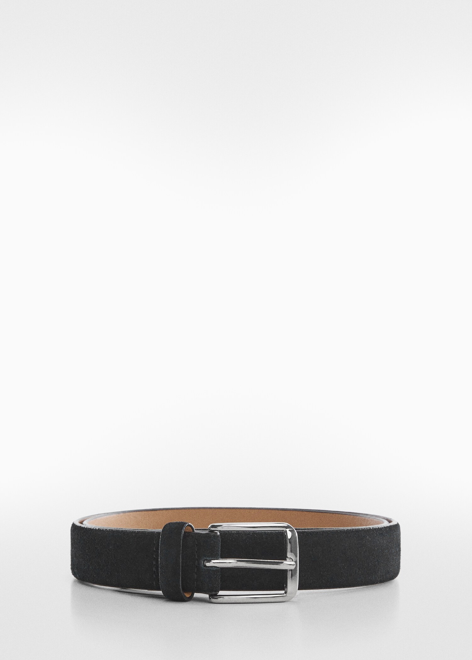 Suede belt