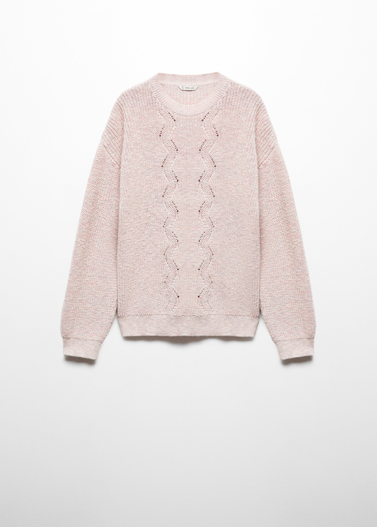 Lurex details sweater