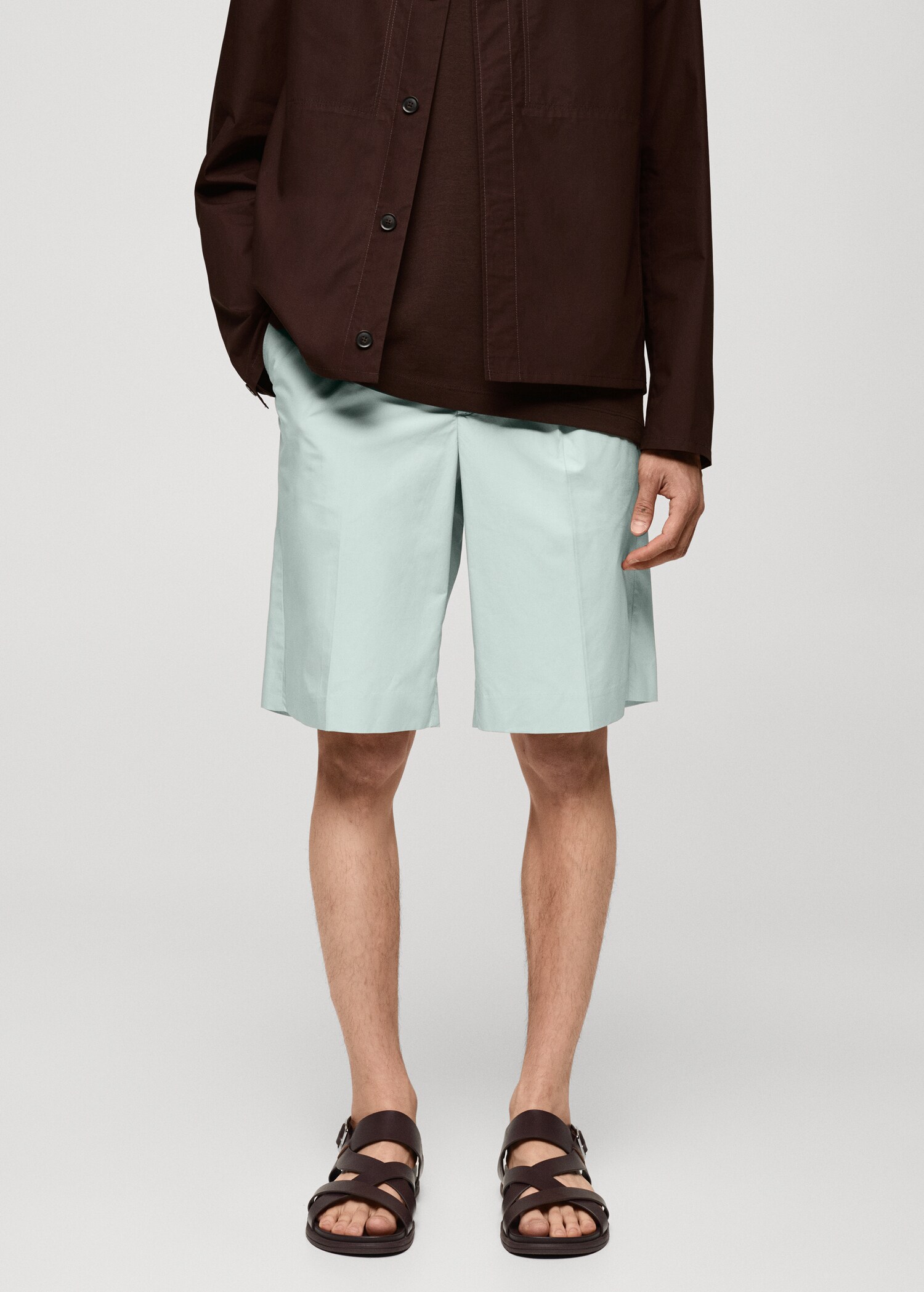 Relaxed-fit bermuda shorts