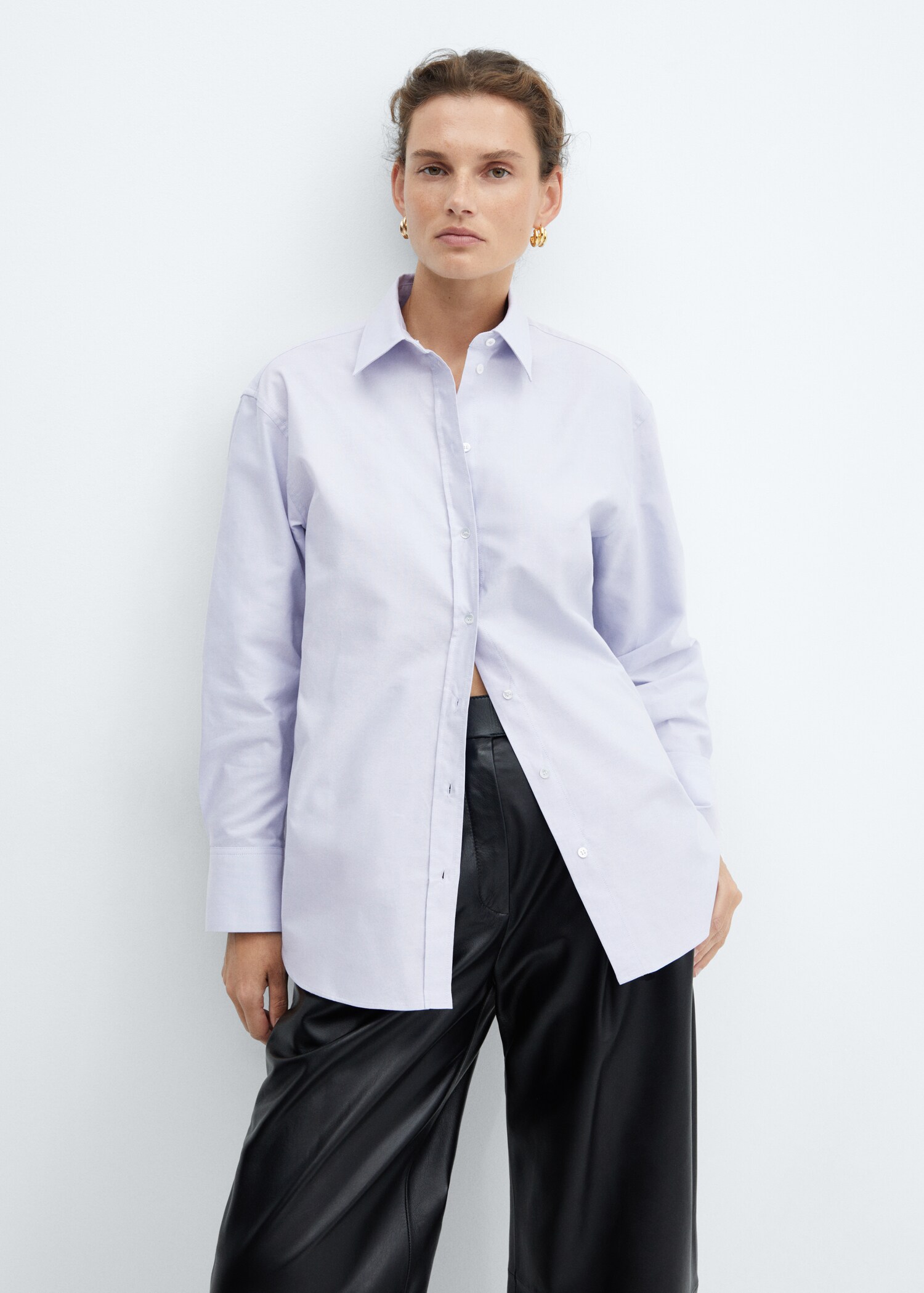 100% cotton Oxford shirt