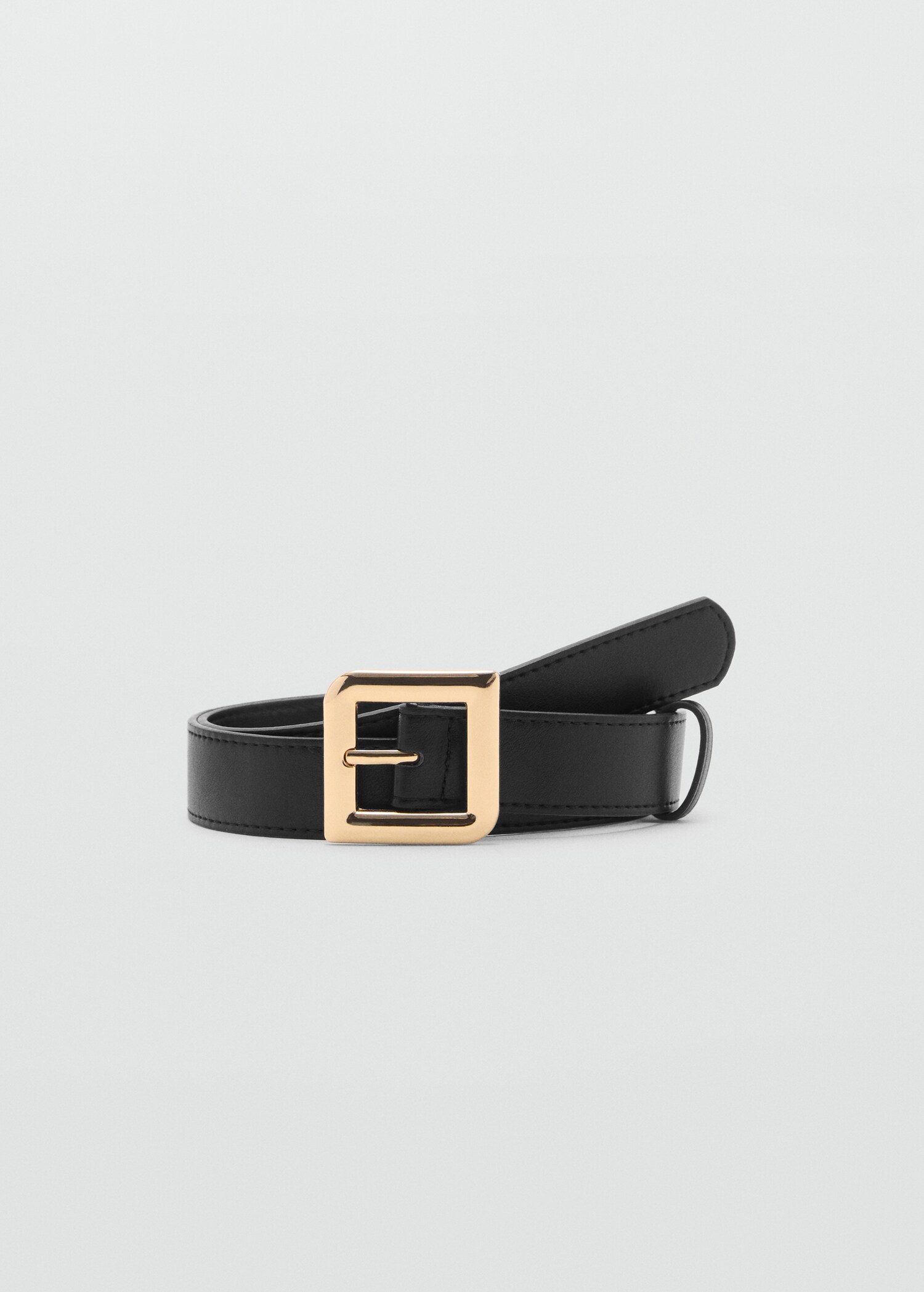 Square buckle belt