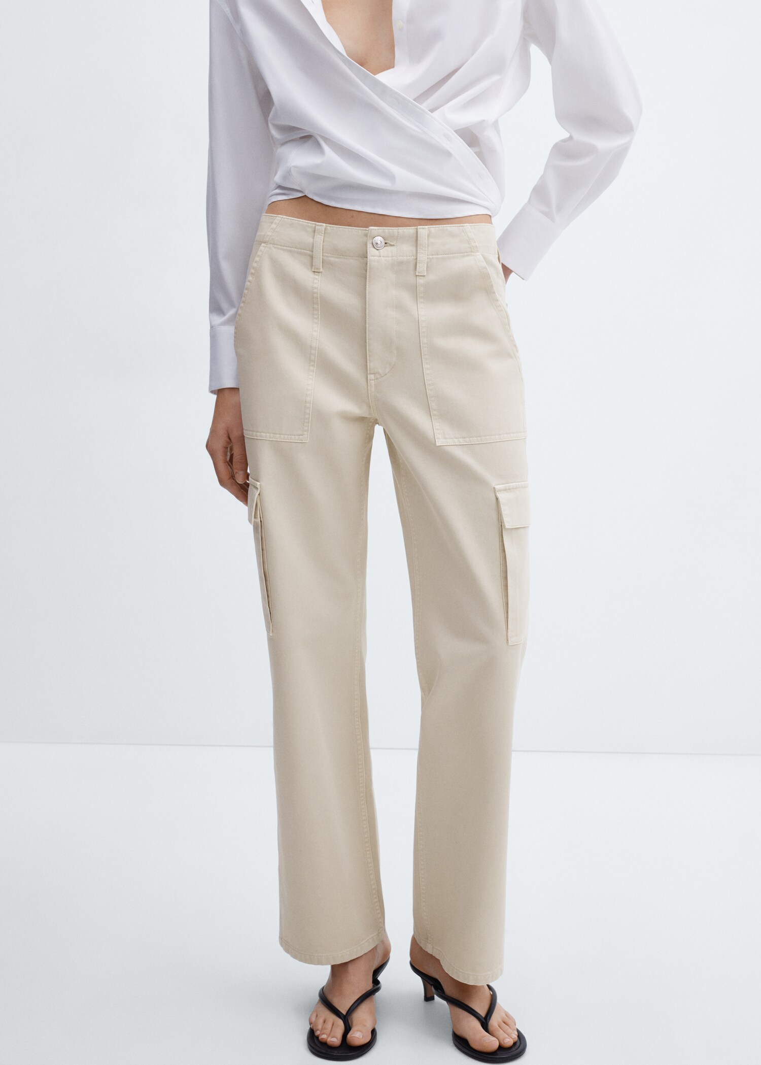 Pocket cargo jeans