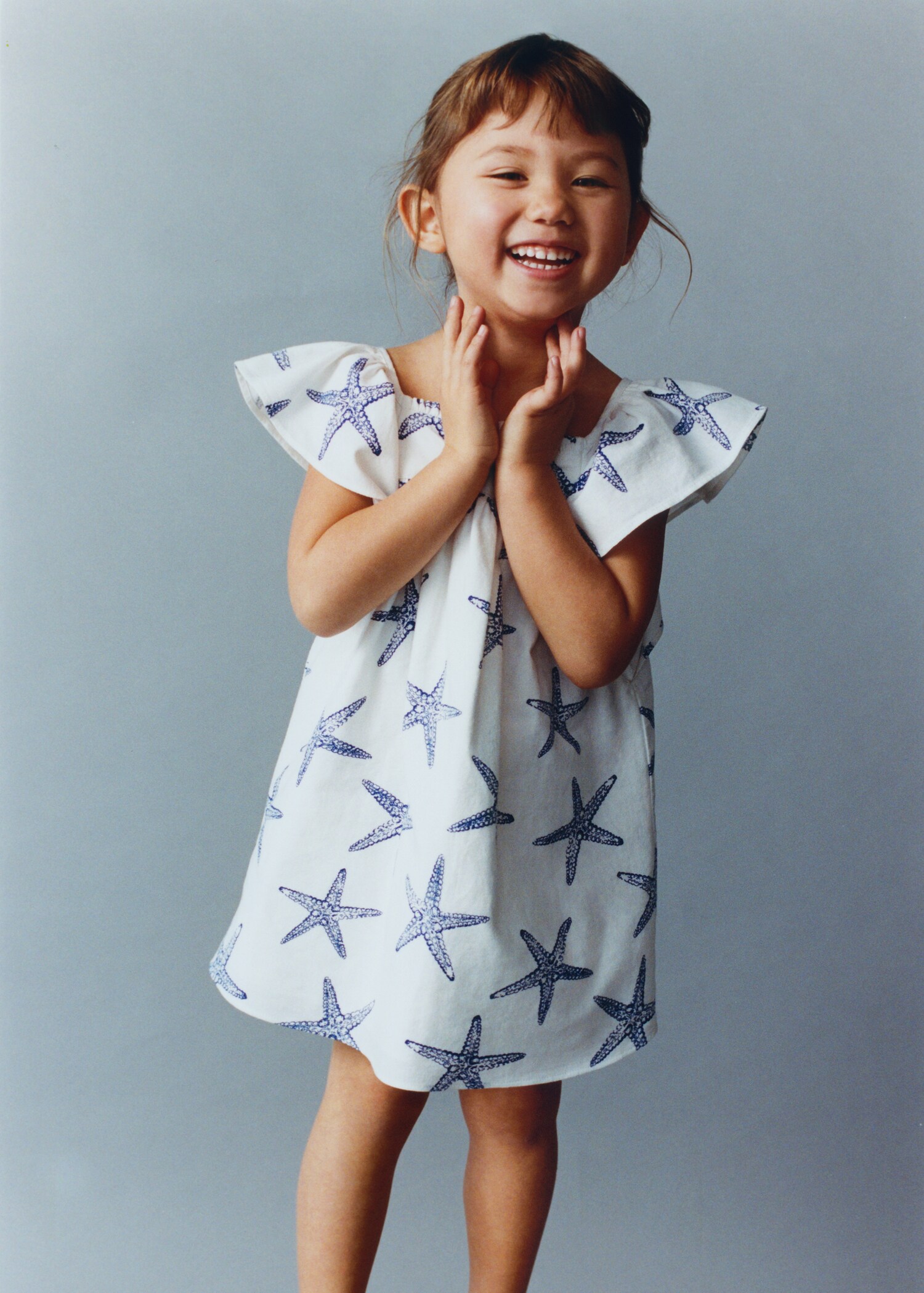 Star print dress