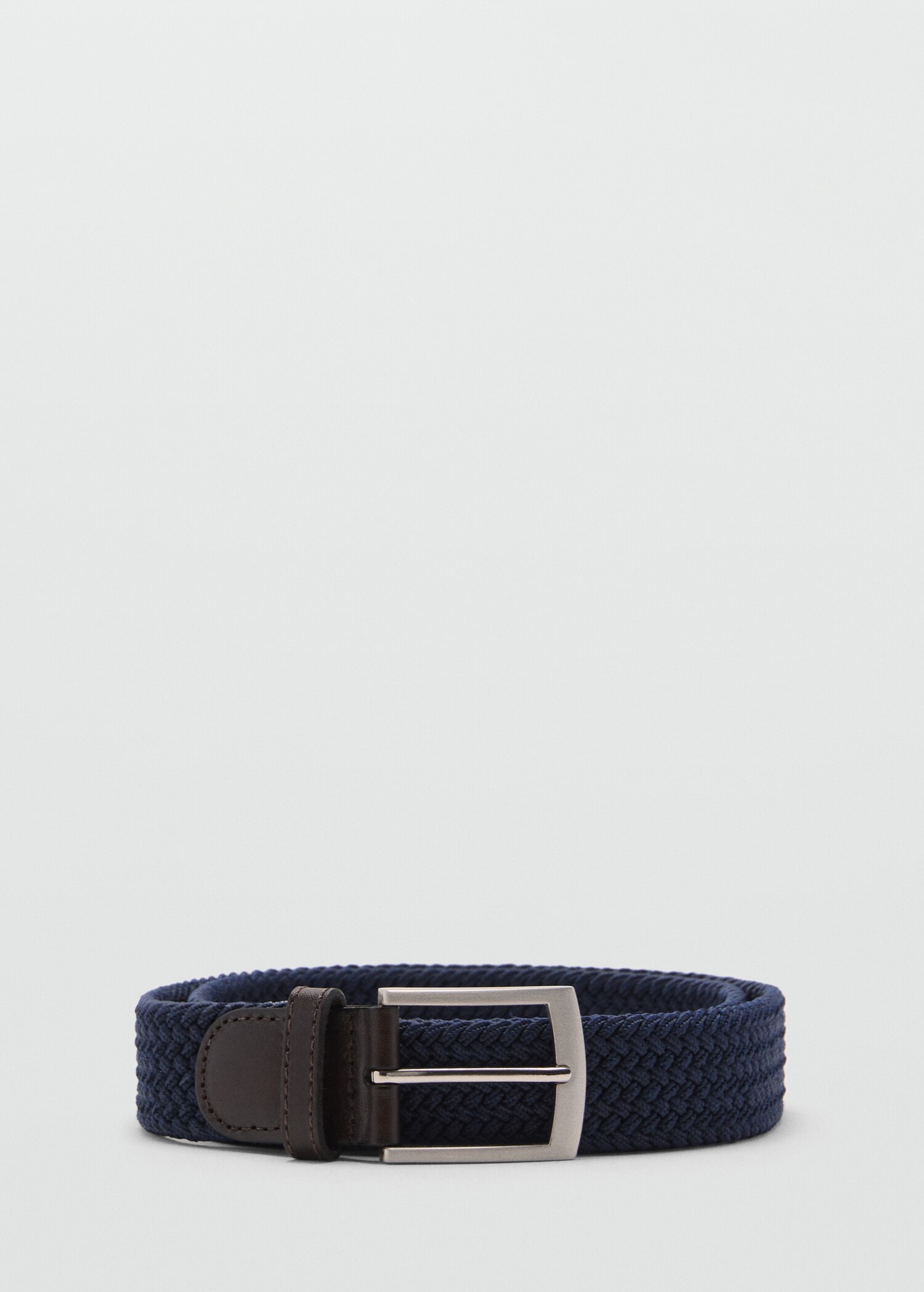 Braided elastic belt